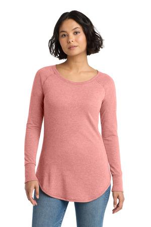 District Women's Perfect Tri Long Sleeve Tunic Tee. DT132L