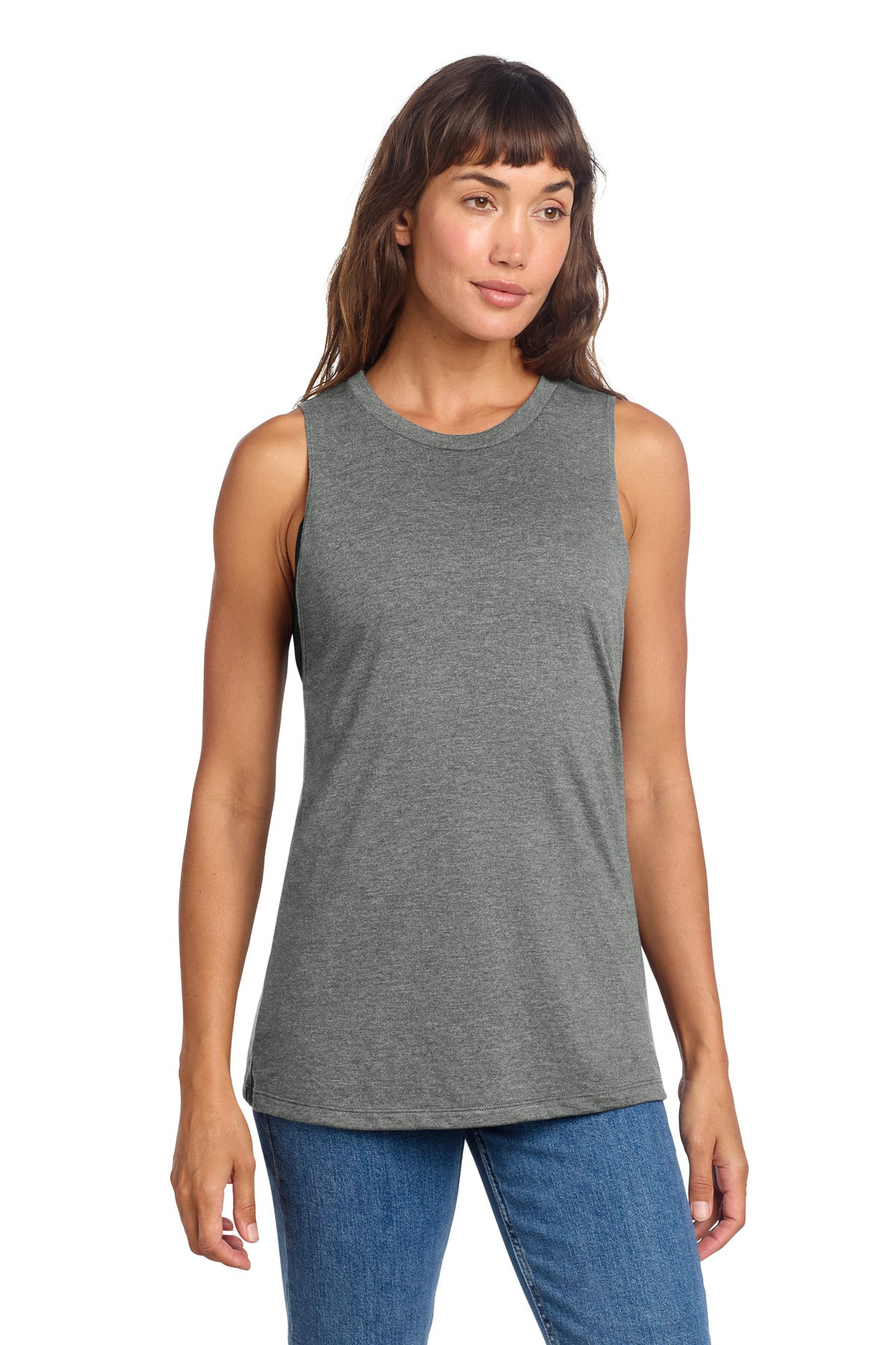 District Women's Perfect Tri Muscle Tank DT153