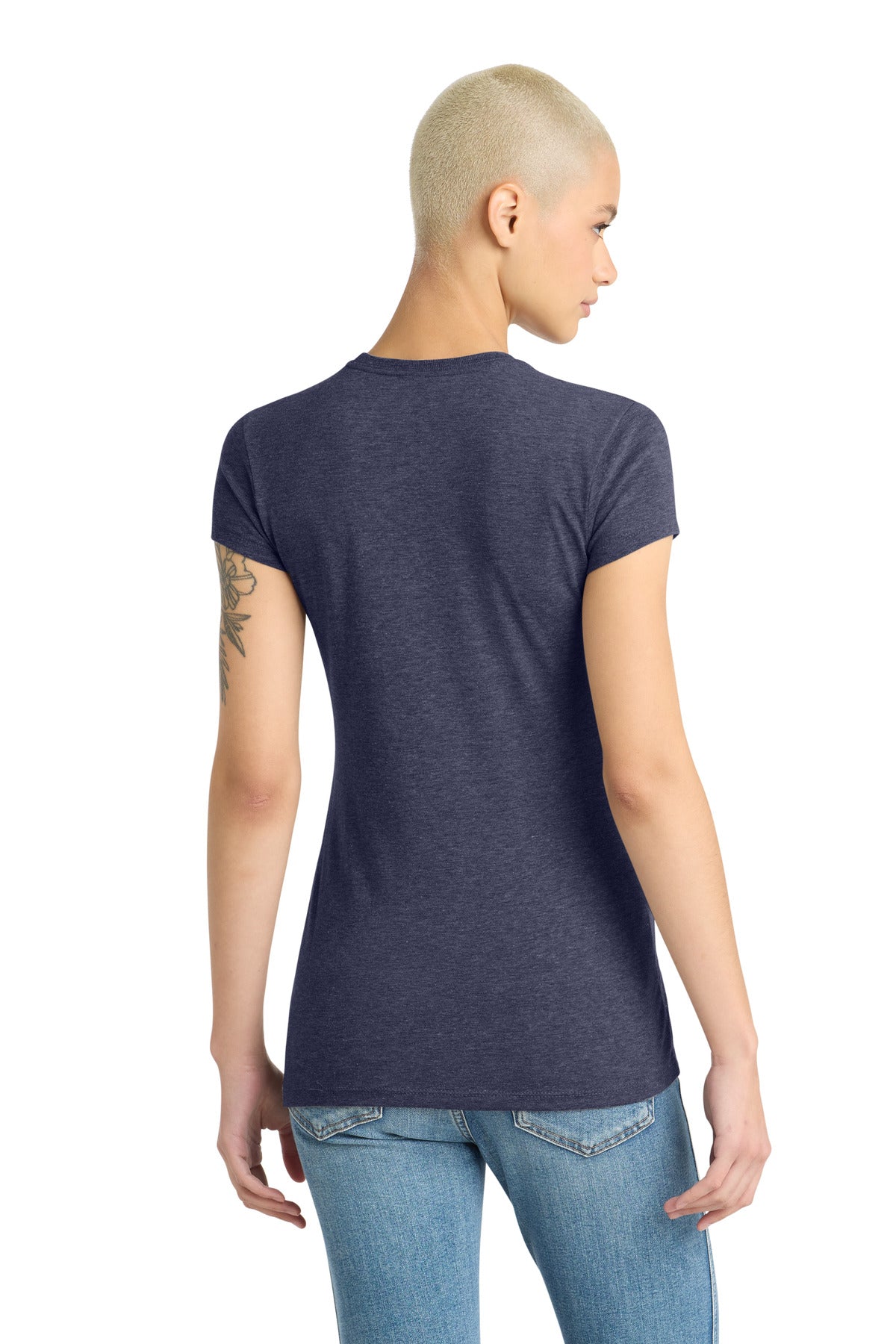 District Women's Fitted Perfect Tri Tee. DT155