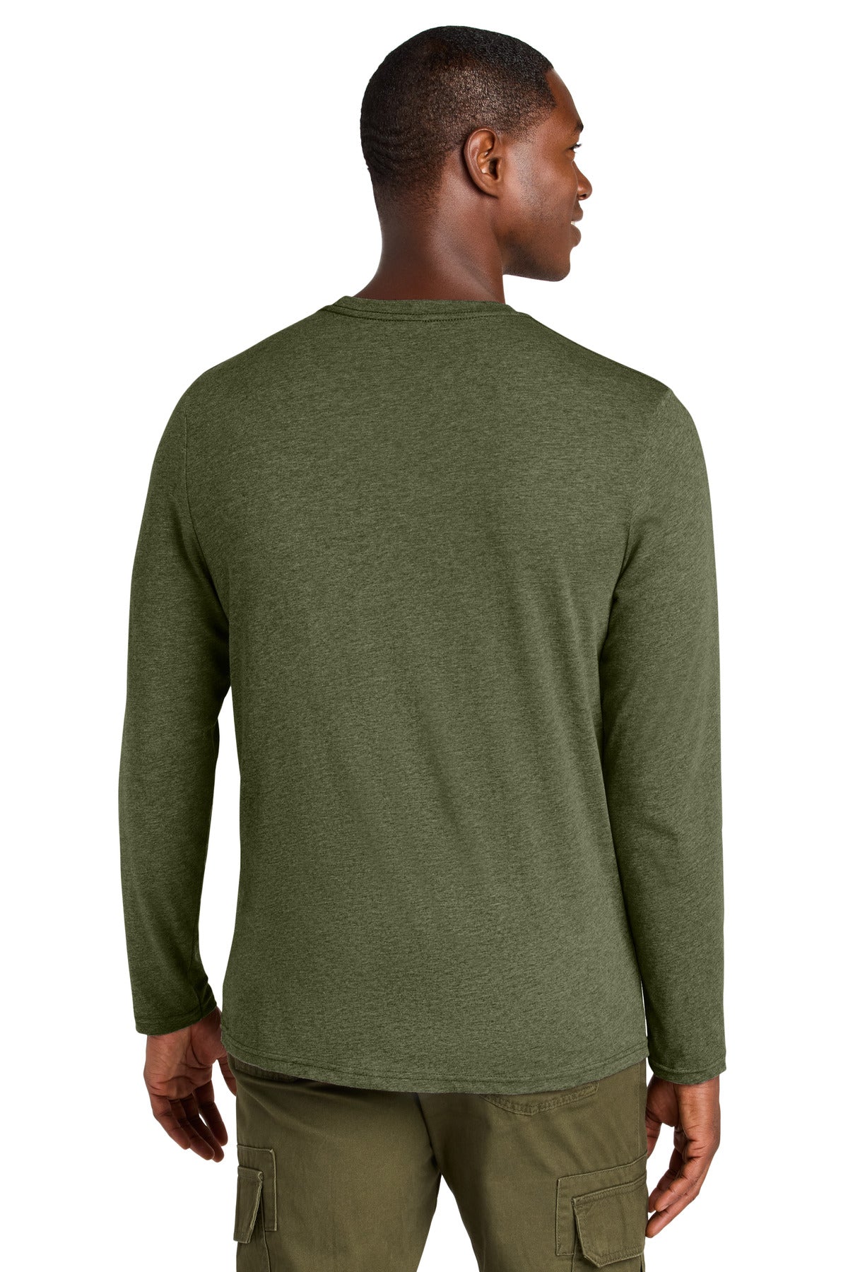 District Perfect Weight CVC Long Sleeve Tee DT185