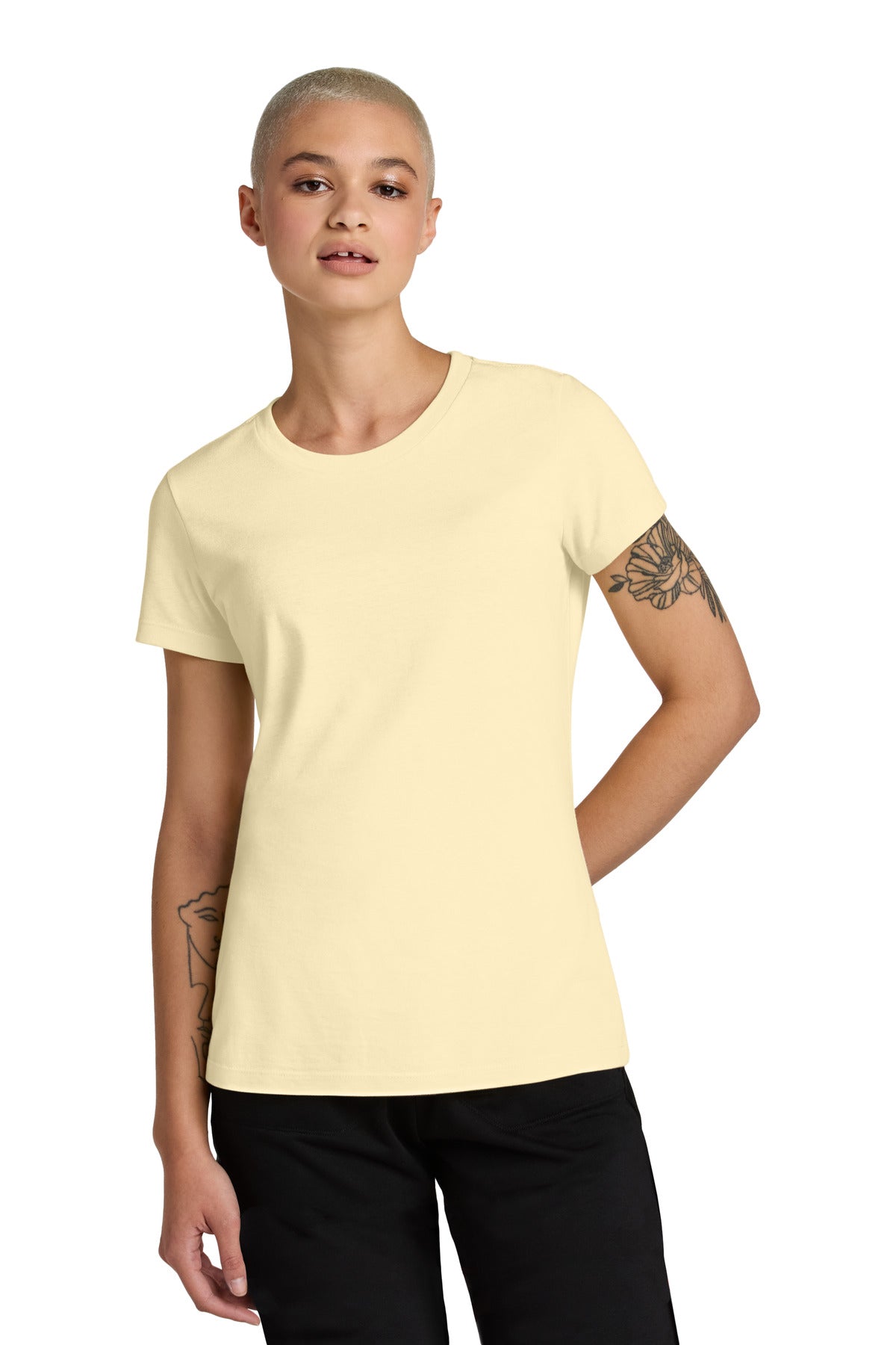 District Women's Perfect Weight CVC Tee DT188