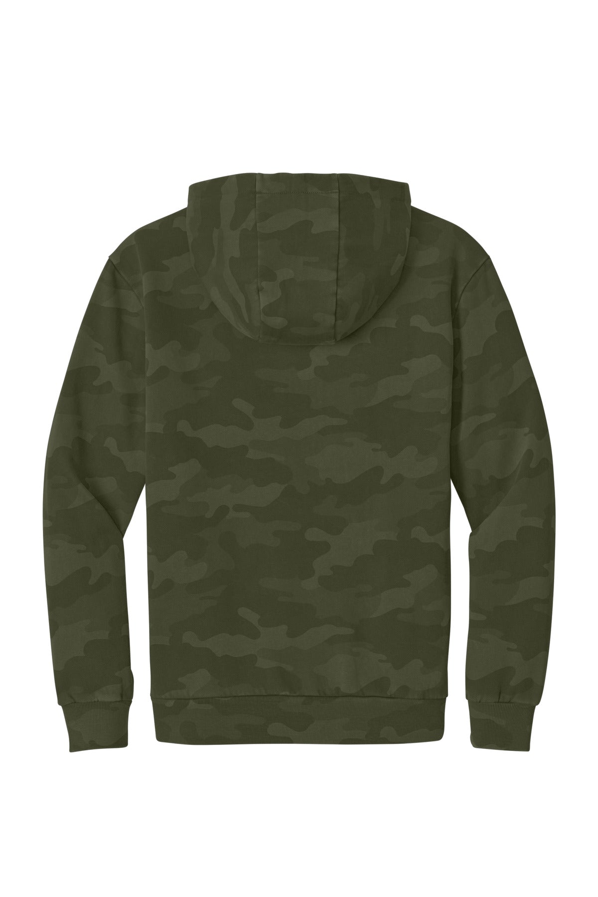 District Wash Camo Fleece Hoodie DT2200C