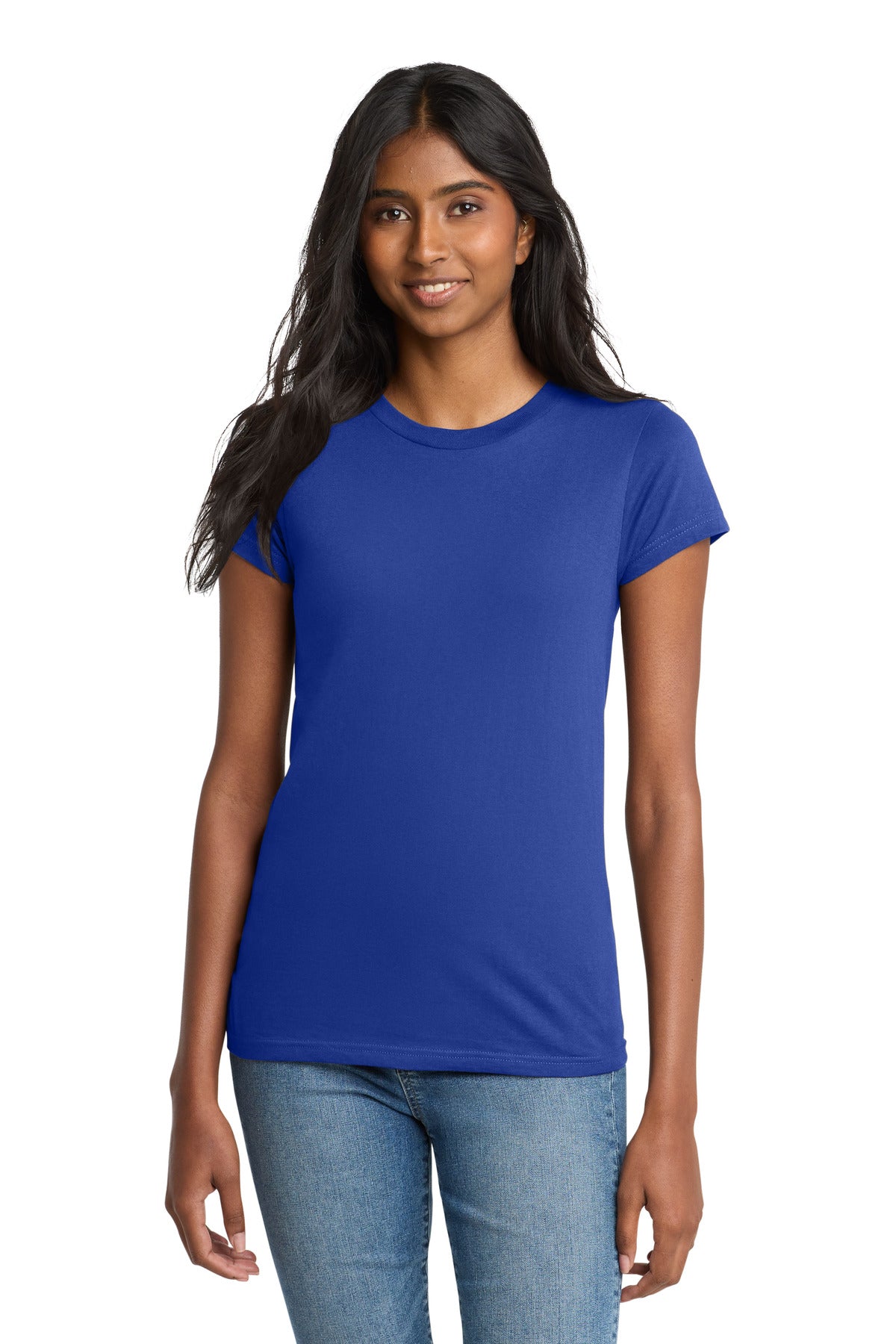 District Women's Fitted The Concert Tee DT5001