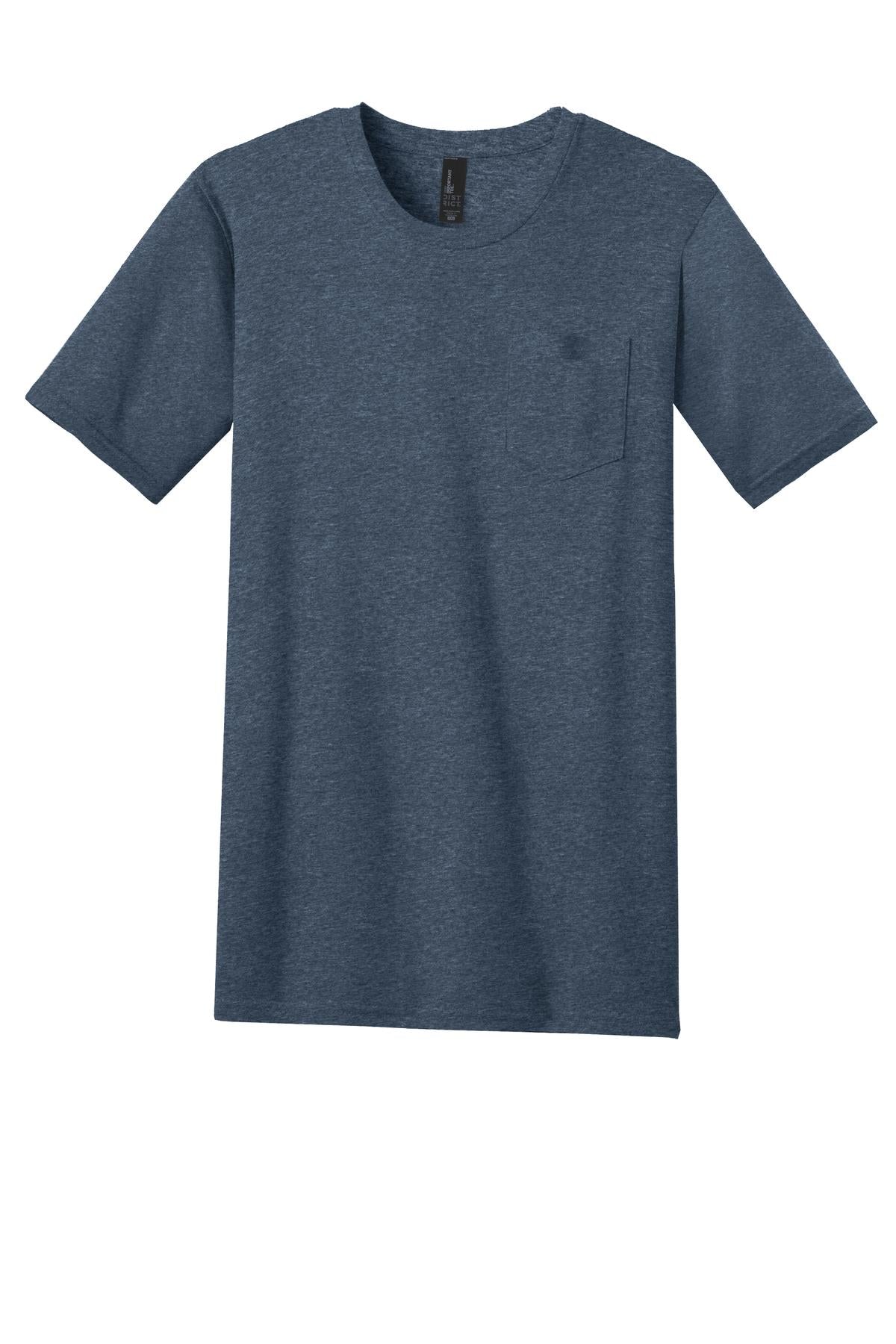 District Very Important Tee with Pocket. DT6000P
