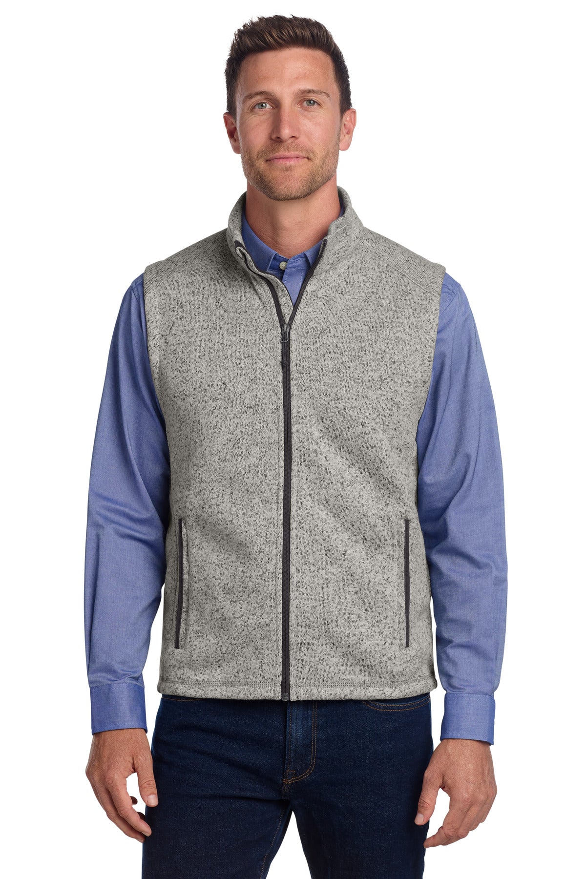 Port Authority Sweater Fleece Vest F236