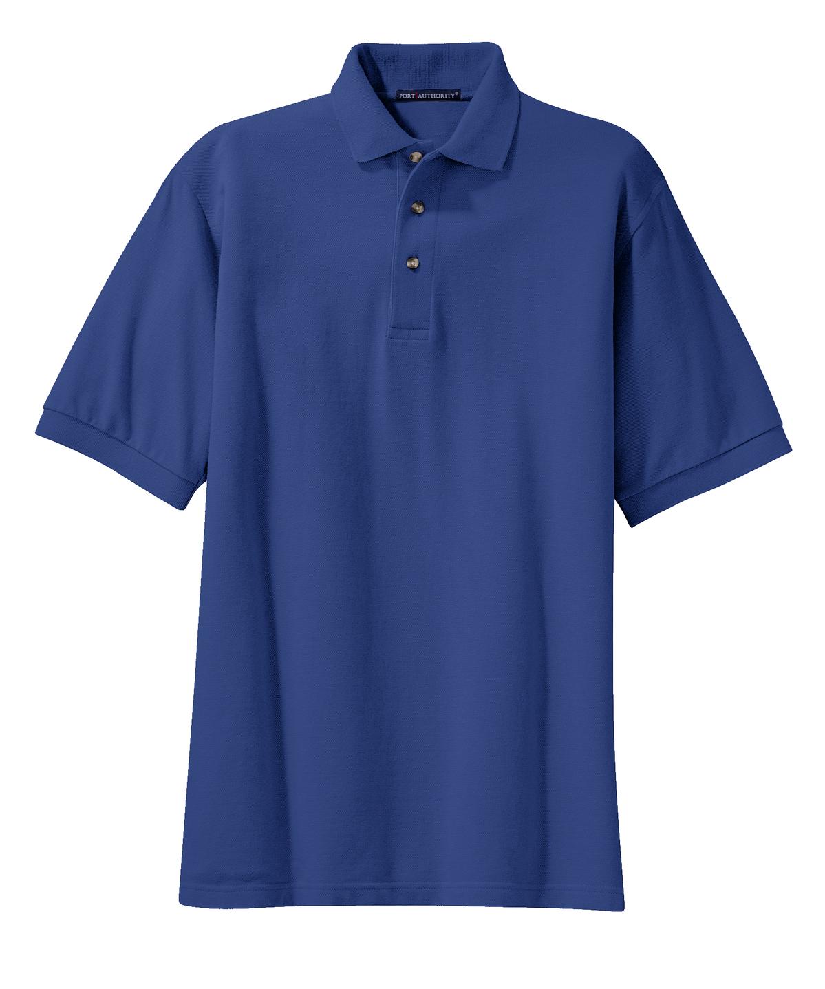 Port Authority Tall Heavyweight Cotton Pique Polo. TLK420