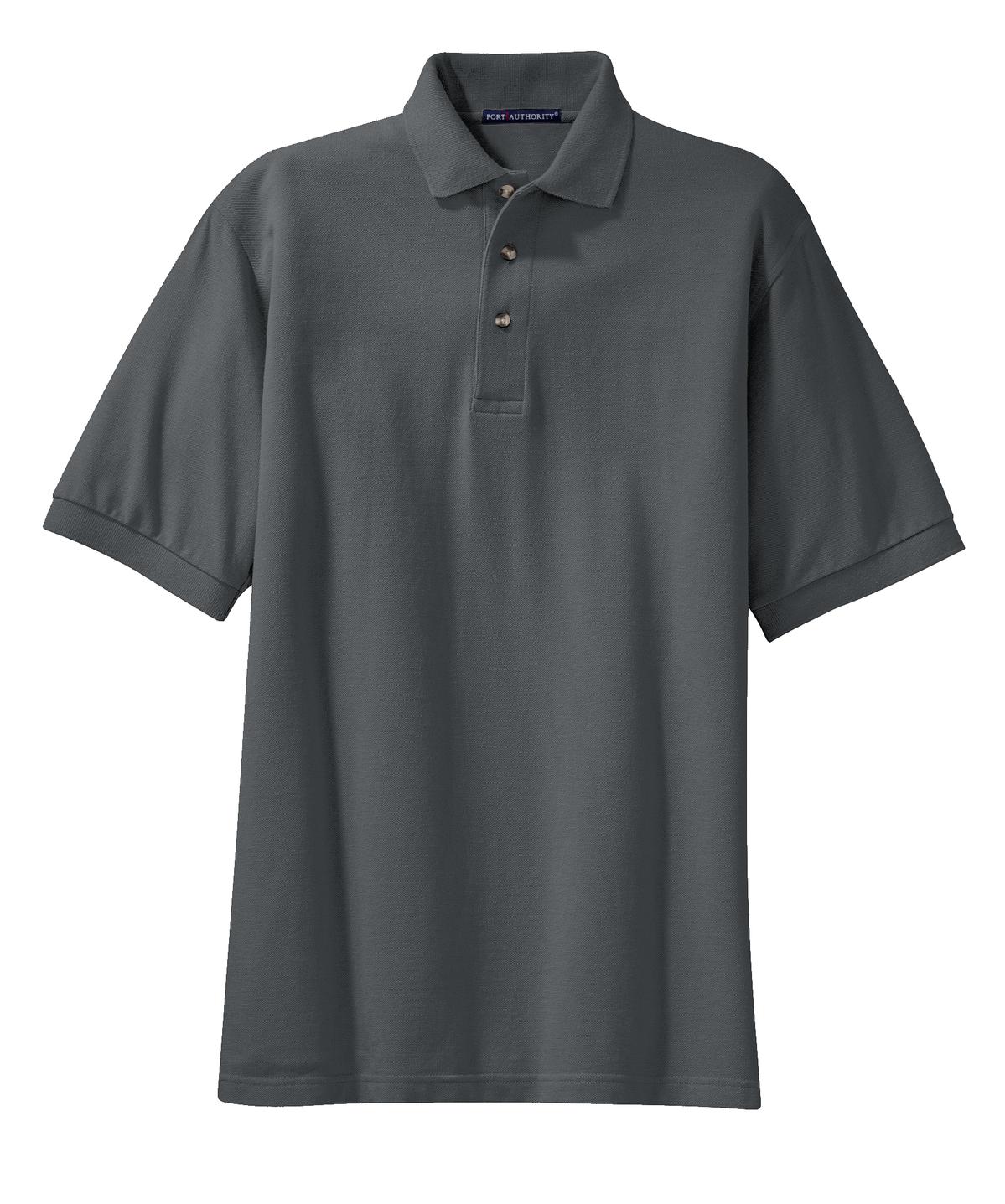 Port Authority Tall Heavyweight Cotton Pique Polo. TLK420