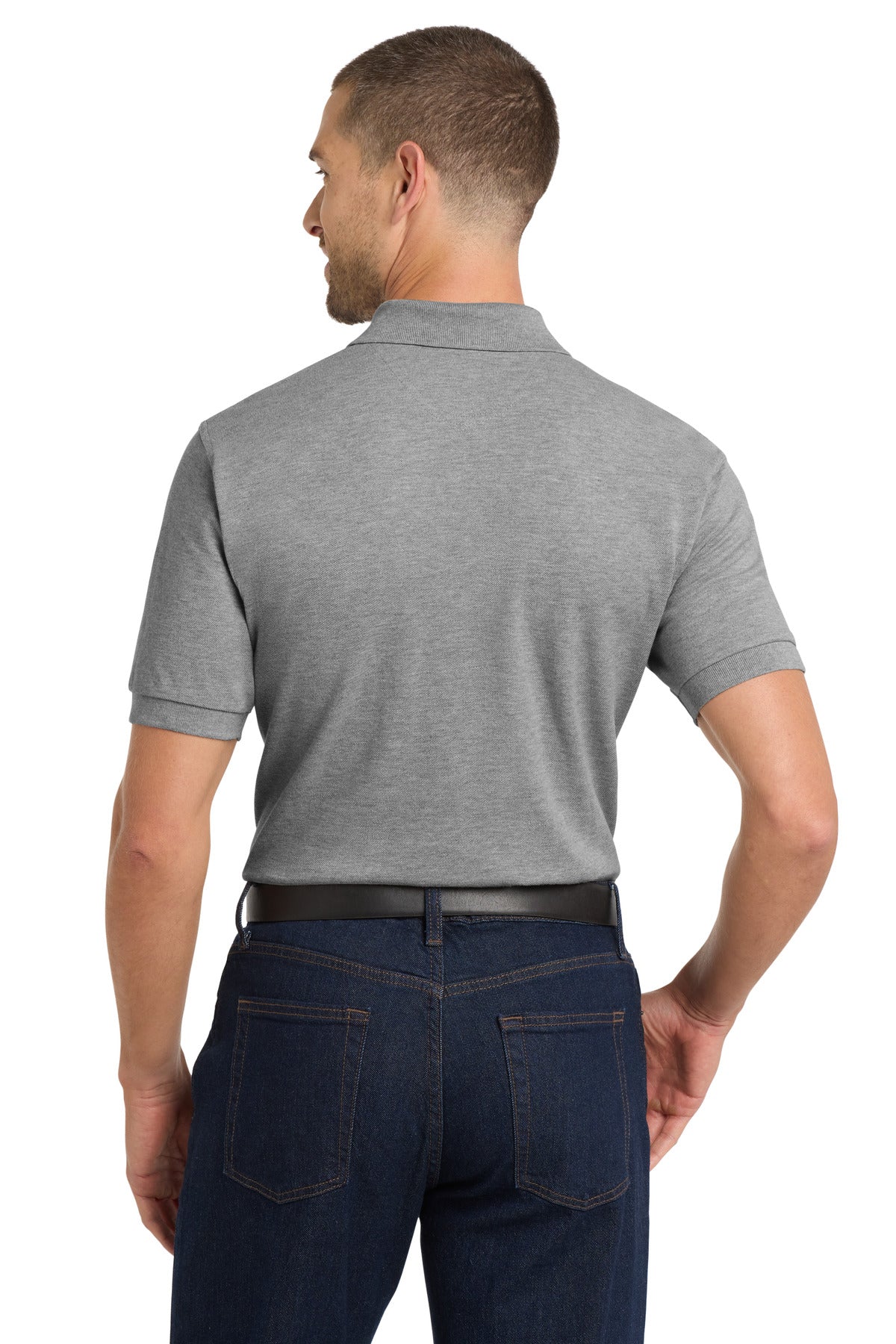 Port Authority Heavyweight Cotton Pique Polo. K420