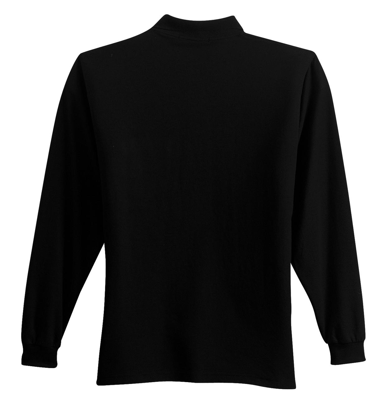 Port Authority Long Sleeve Silk Touch Polo with Pocket. K500LSP