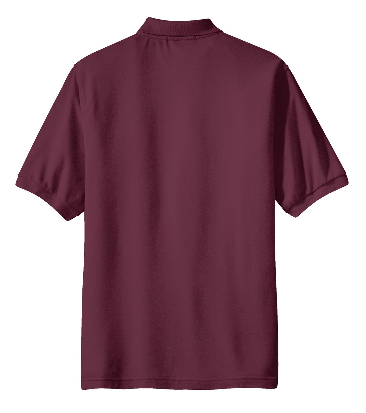 Port Authority Silk Touch Polo with Pocket. K500P