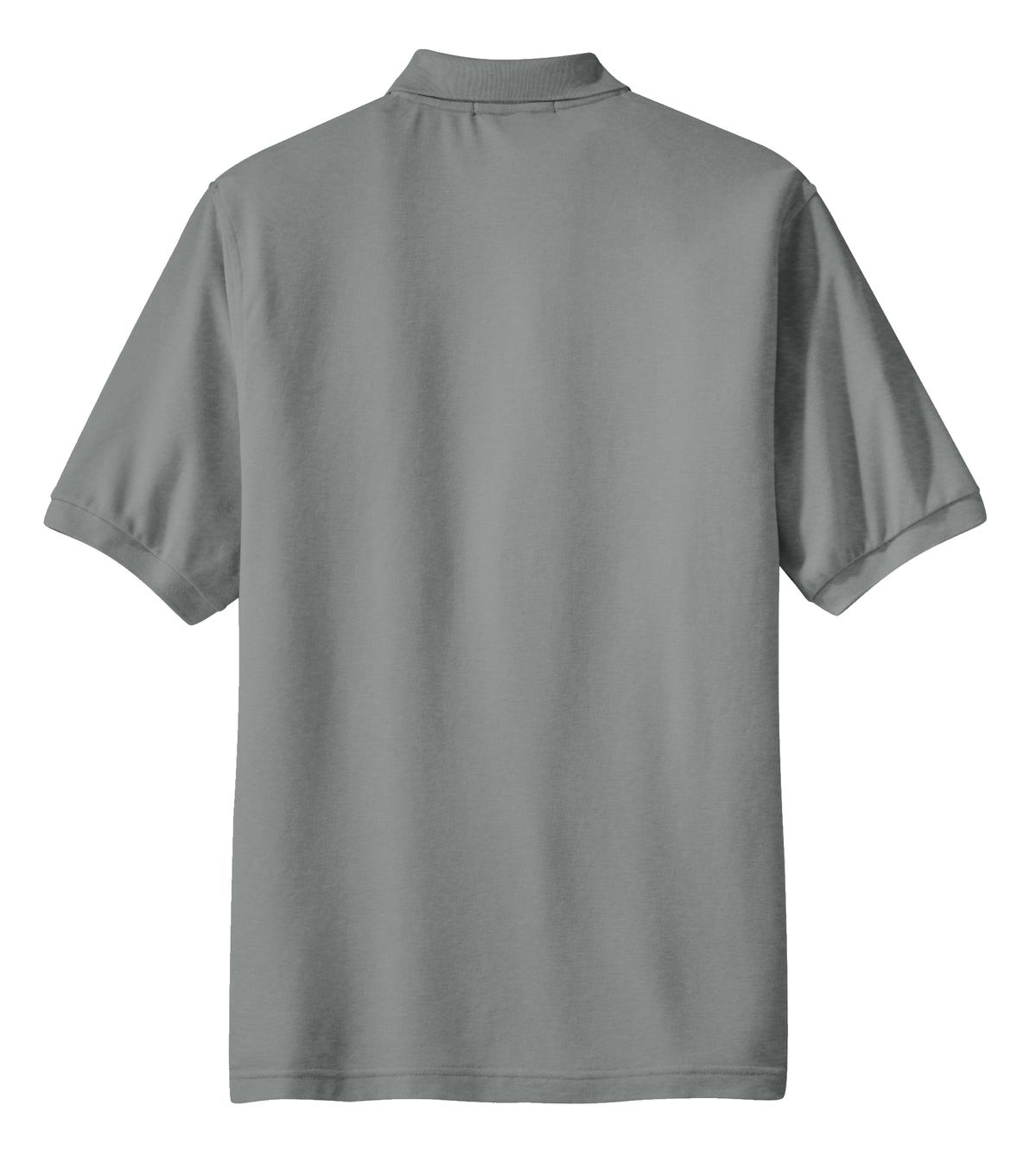 Port Authority Silk Touch Polo with Pocket. K500P
