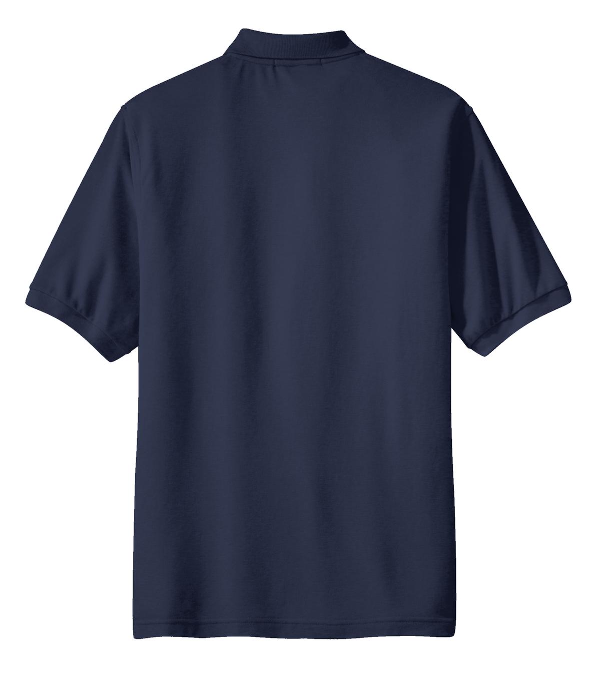 Port Authority Silk Touch Polo with Pocket. K500P