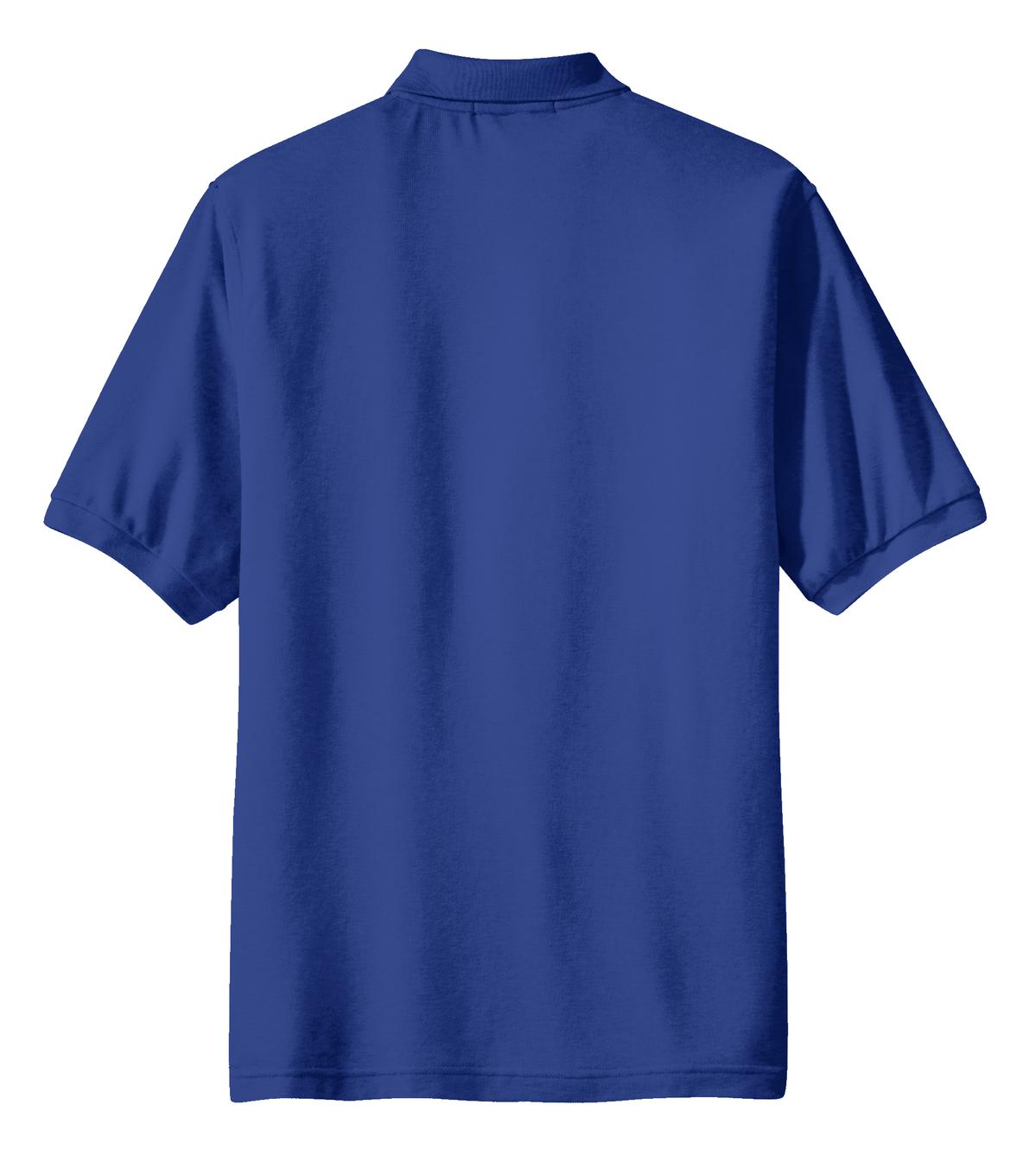 Port Authority Silk Touch Polo with Pocket. K500P