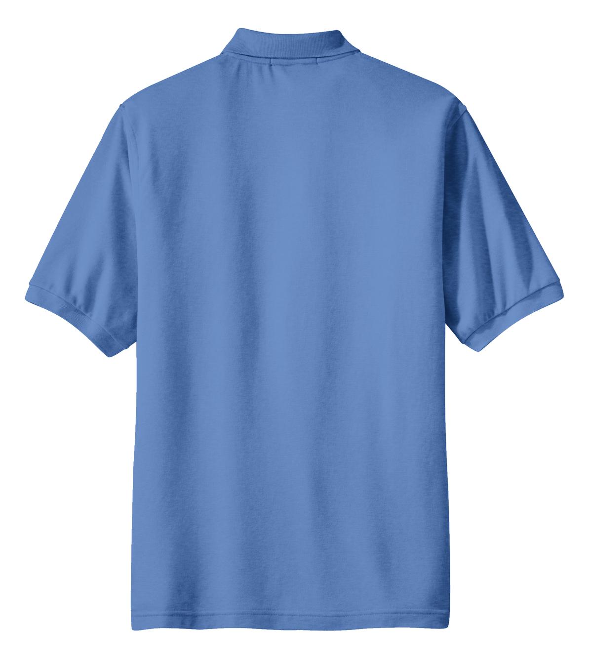 Port Authority Silk Touch Polo with Pocket. K500P