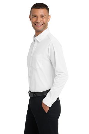 Port Authority Dimension Knit Dress Shirt. K570