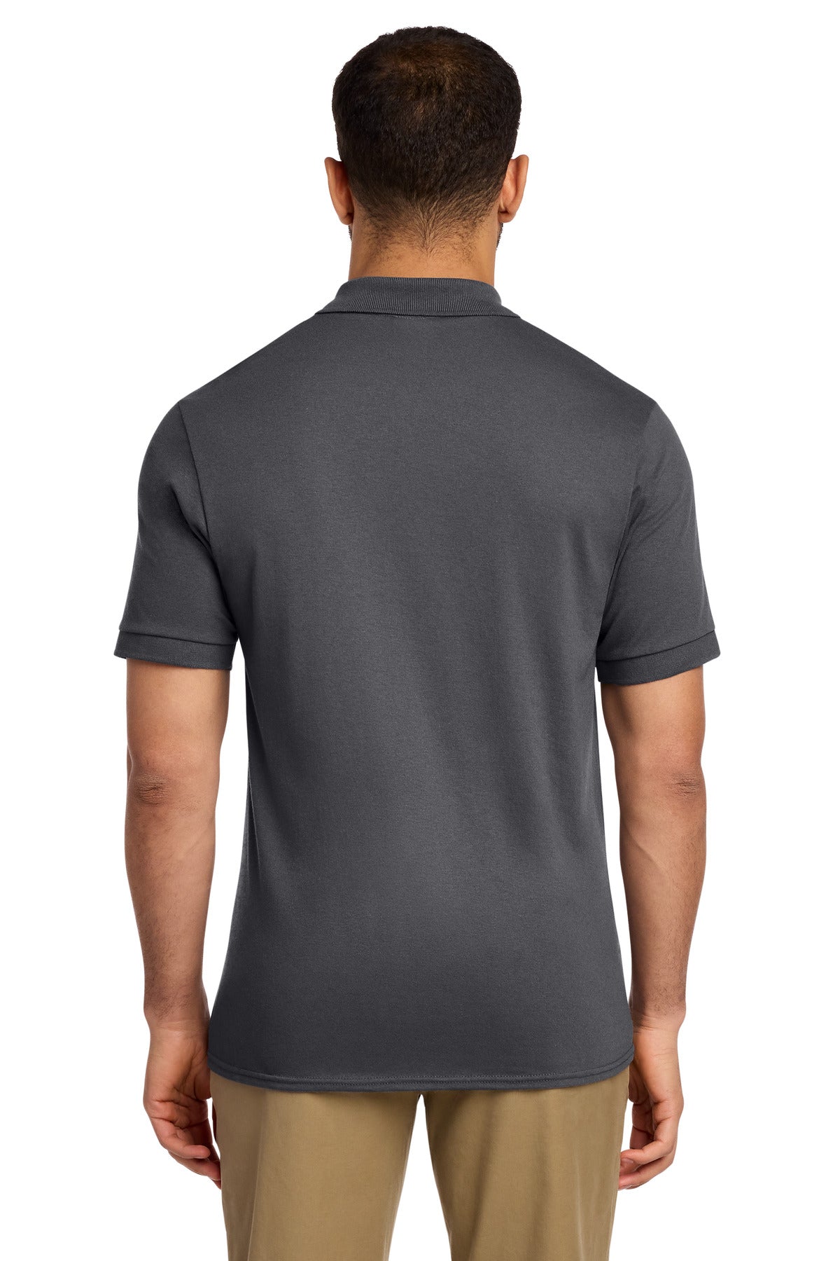 Port & Co Core Blend Jersey Knit Pocket Polo. KP55P