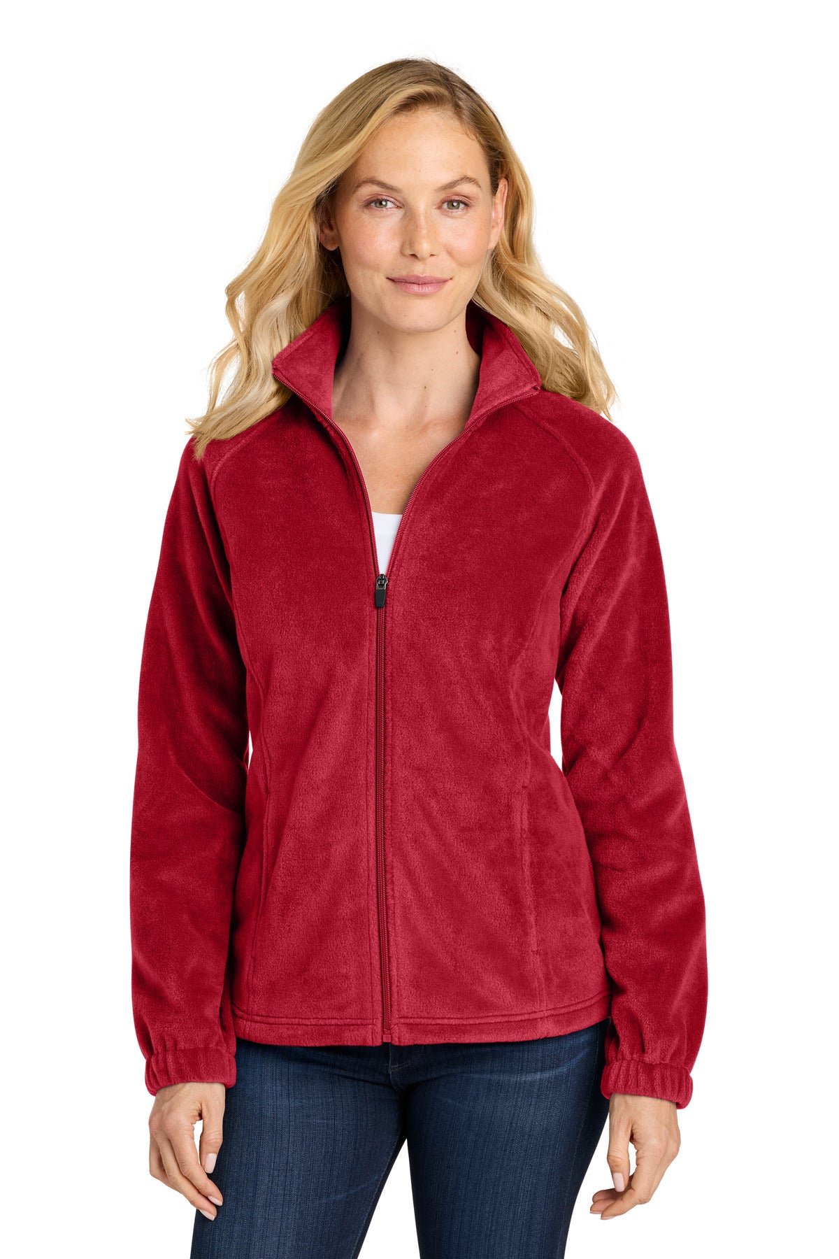 Port Authority Women's Plush Fleece Full-Zip Jacket L190