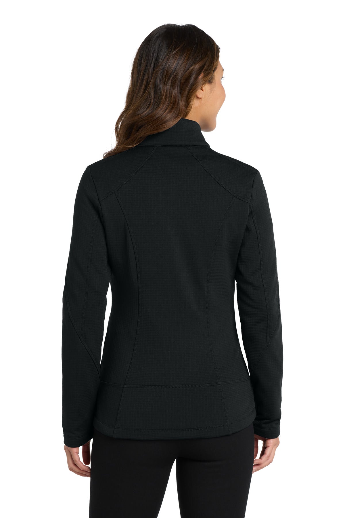 Port Authority Women's Grid Fleece Jacket. L239