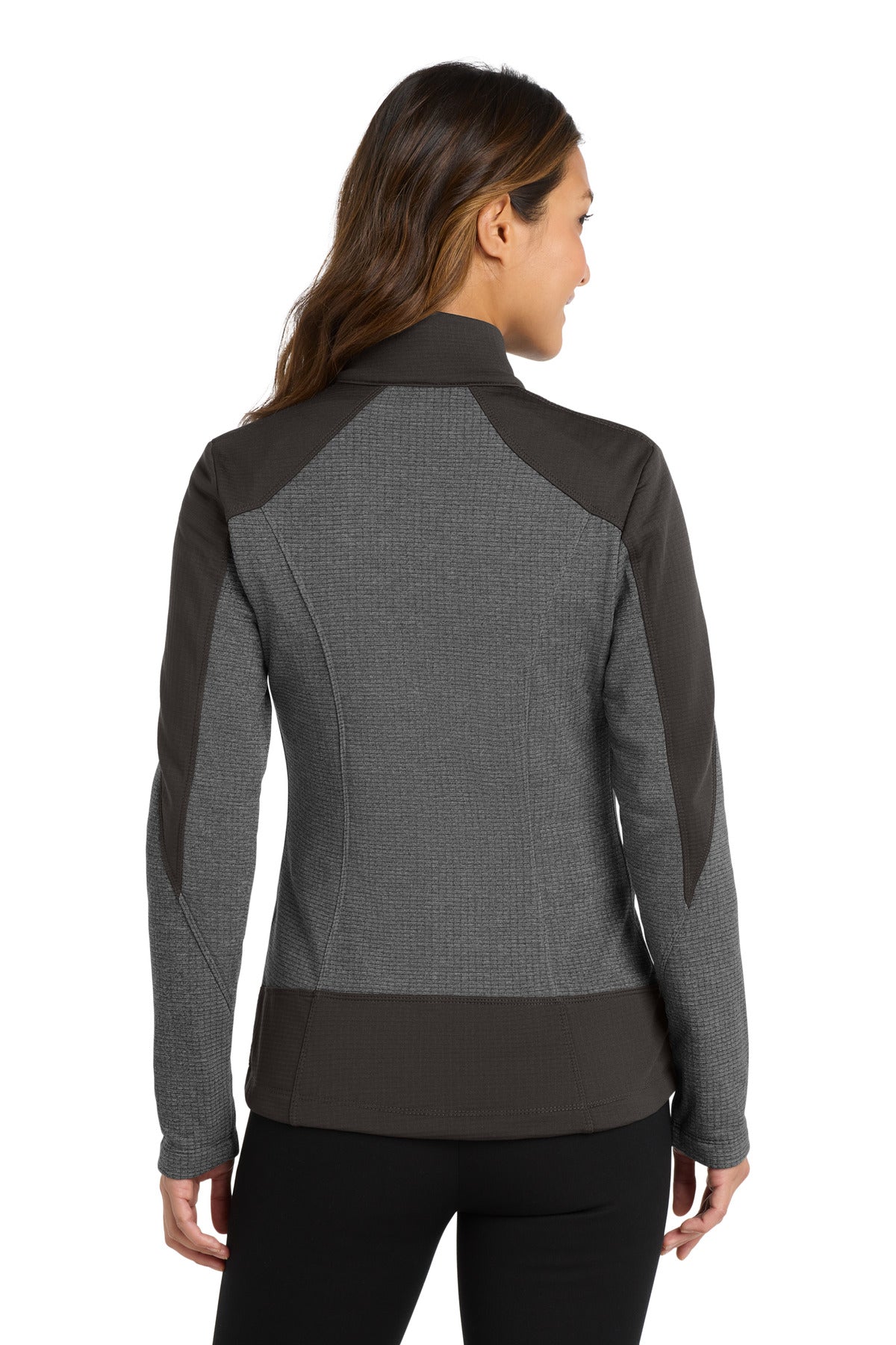 Port Authority Women's Grid Fleece Jacket. L239
