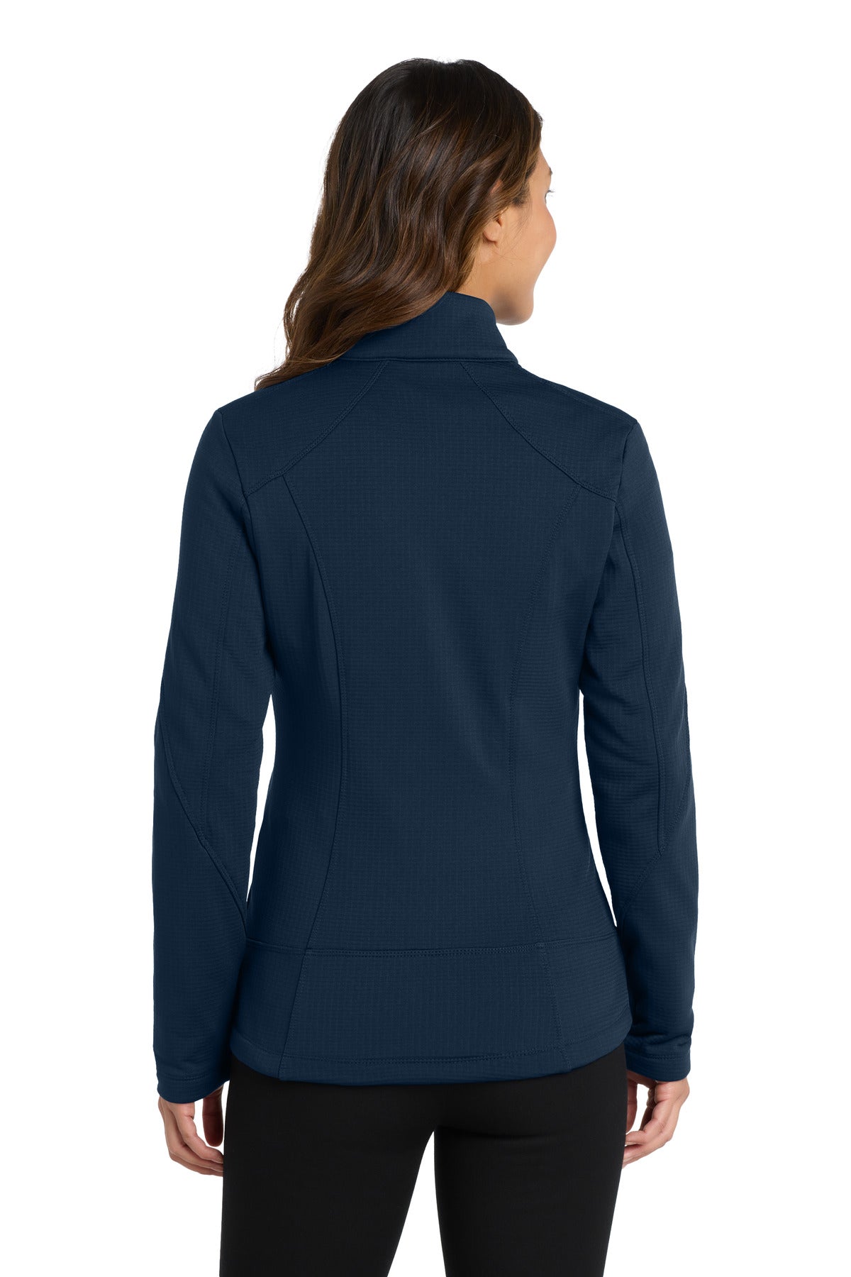 Port Authority Women's Grid Fleece Jacket. L239