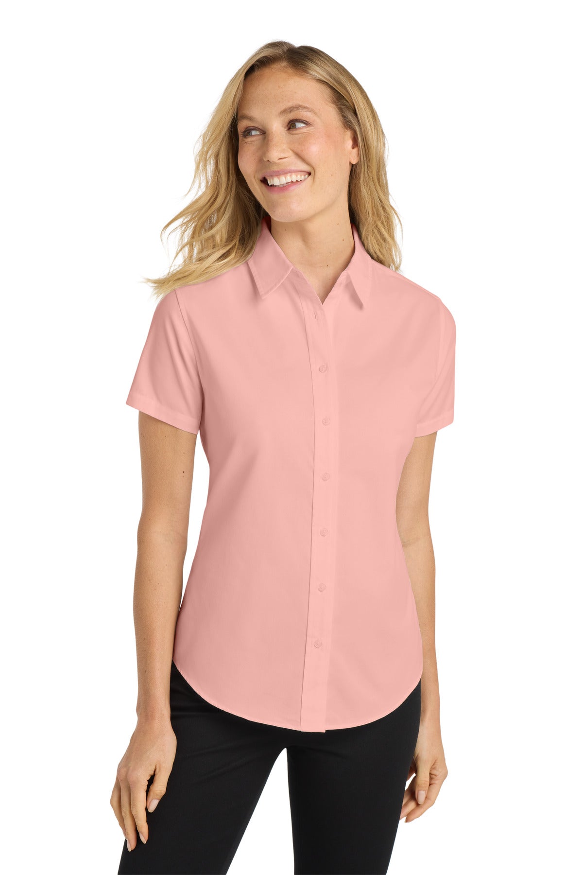 Port Authority Women's Short Sleeve Easy Care Shirt. L508