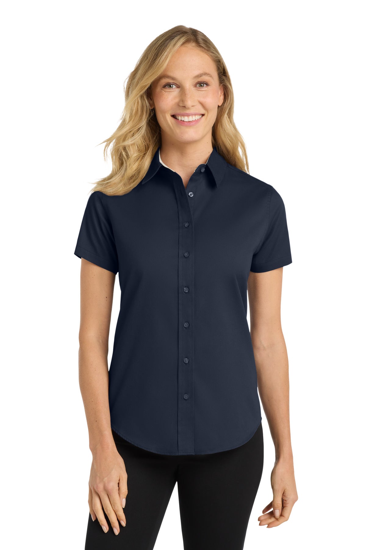 Port Authority Women's Short Sleeve Easy Care Shirt. L508