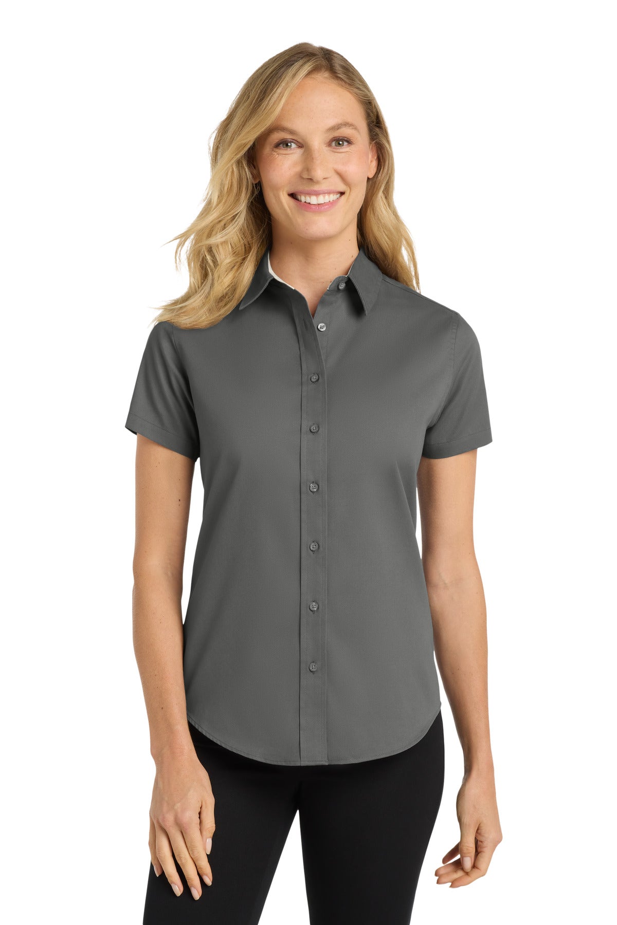 Port Authority Women's Short Sleeve Easy Care Shirt. L508