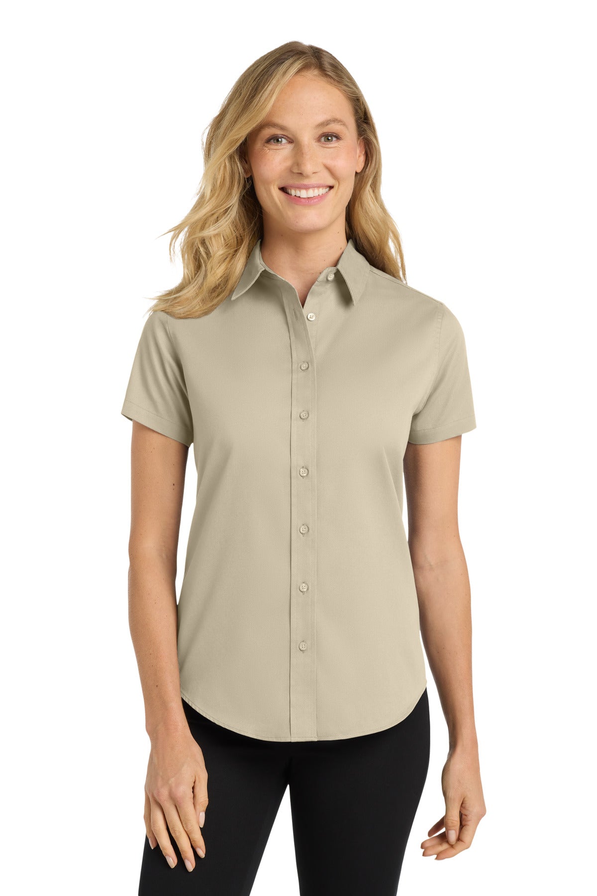 Port Authority Women's Short Sleeve Easy Care Shirt. L508