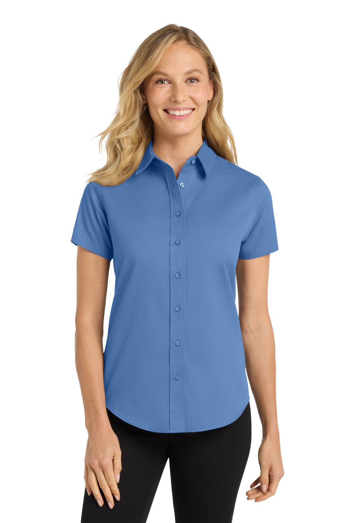 Port Authority Women's Short Sleeve Easy Care Shirt. L508