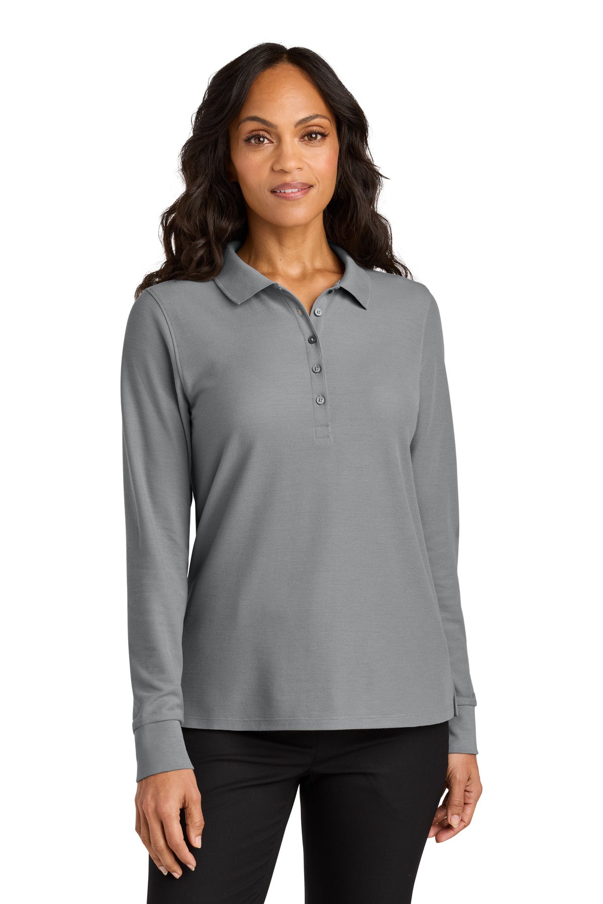 Port Authority Women's Wearever Signature Pique Long Sleeve Polo LK200LS