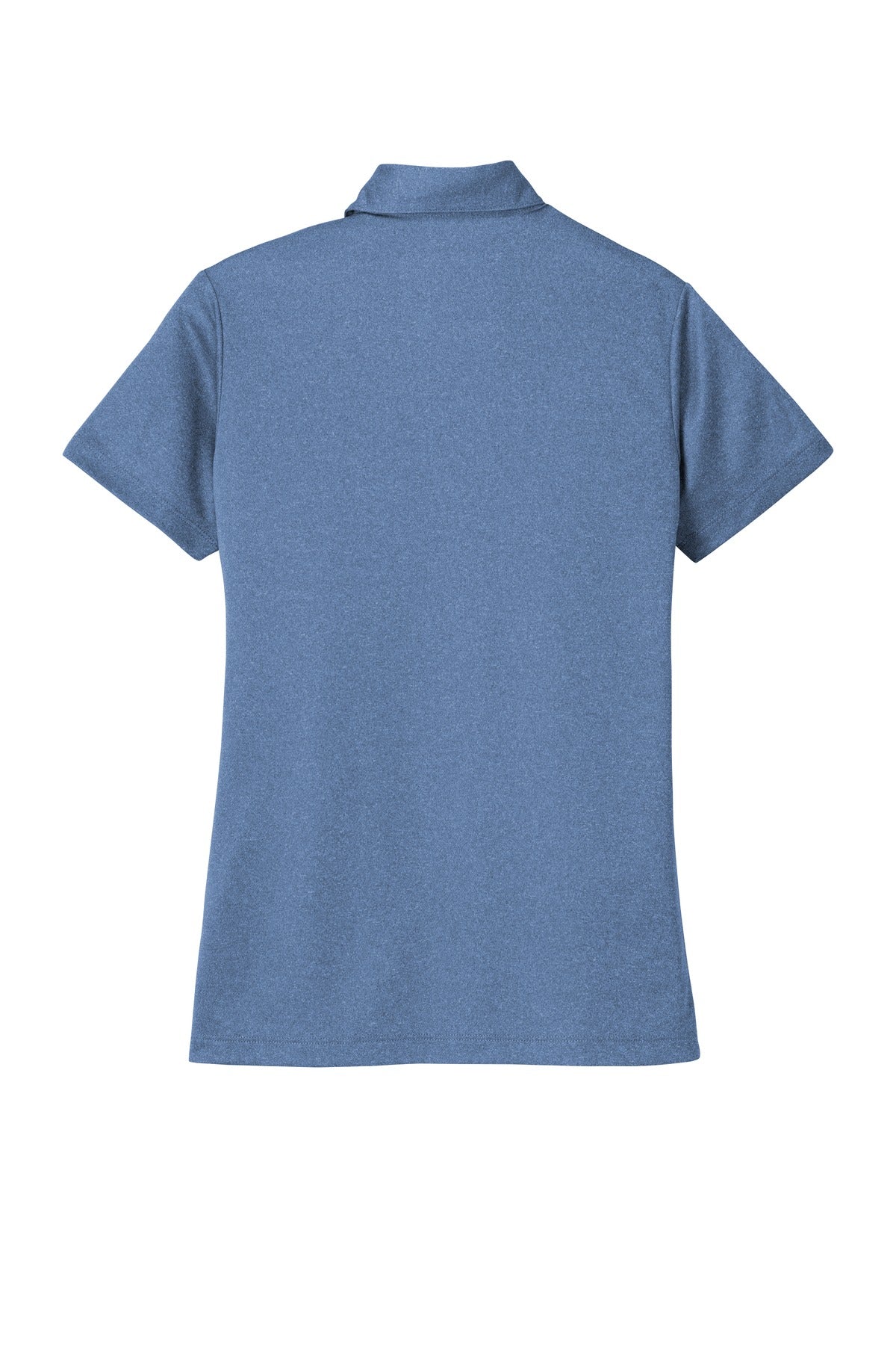 Port Authority Women's Heathered Silk Touch Performance Polo. LK542