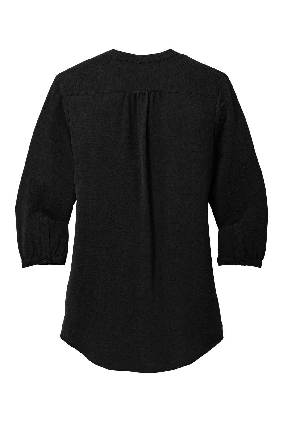 Port Authority Women's 3/4-Sleeve Textured Crepe Tunic LW713