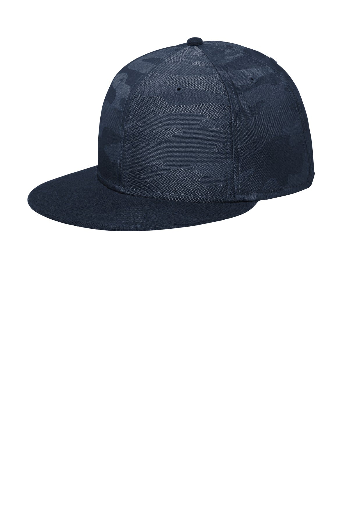 New Era Camo Flat Bill Snapback Cap NE407