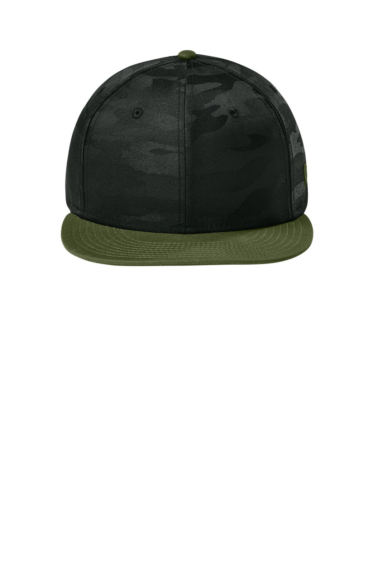 New Era Camo Flat Bill Snapback Cap NE407