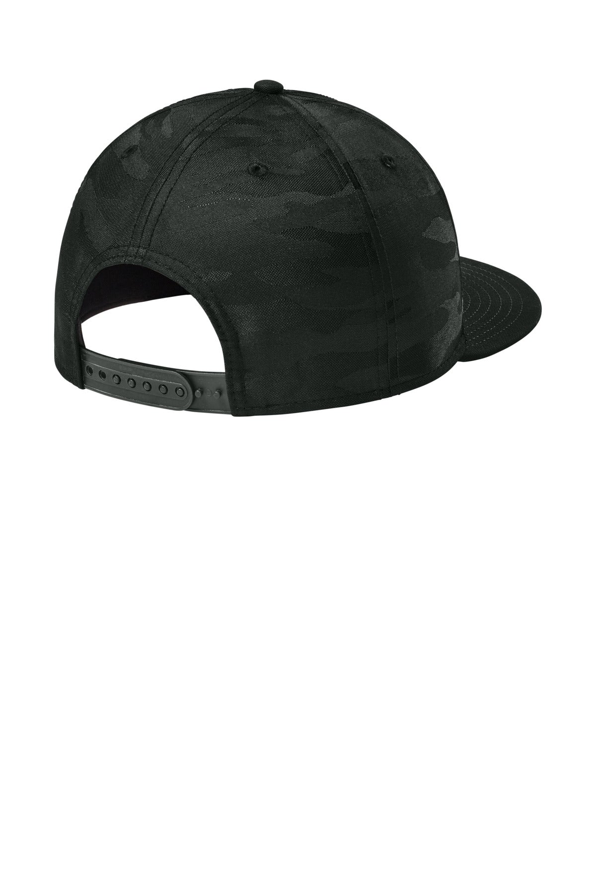 New Era Camo Flat Bill Snapback Cap NE407