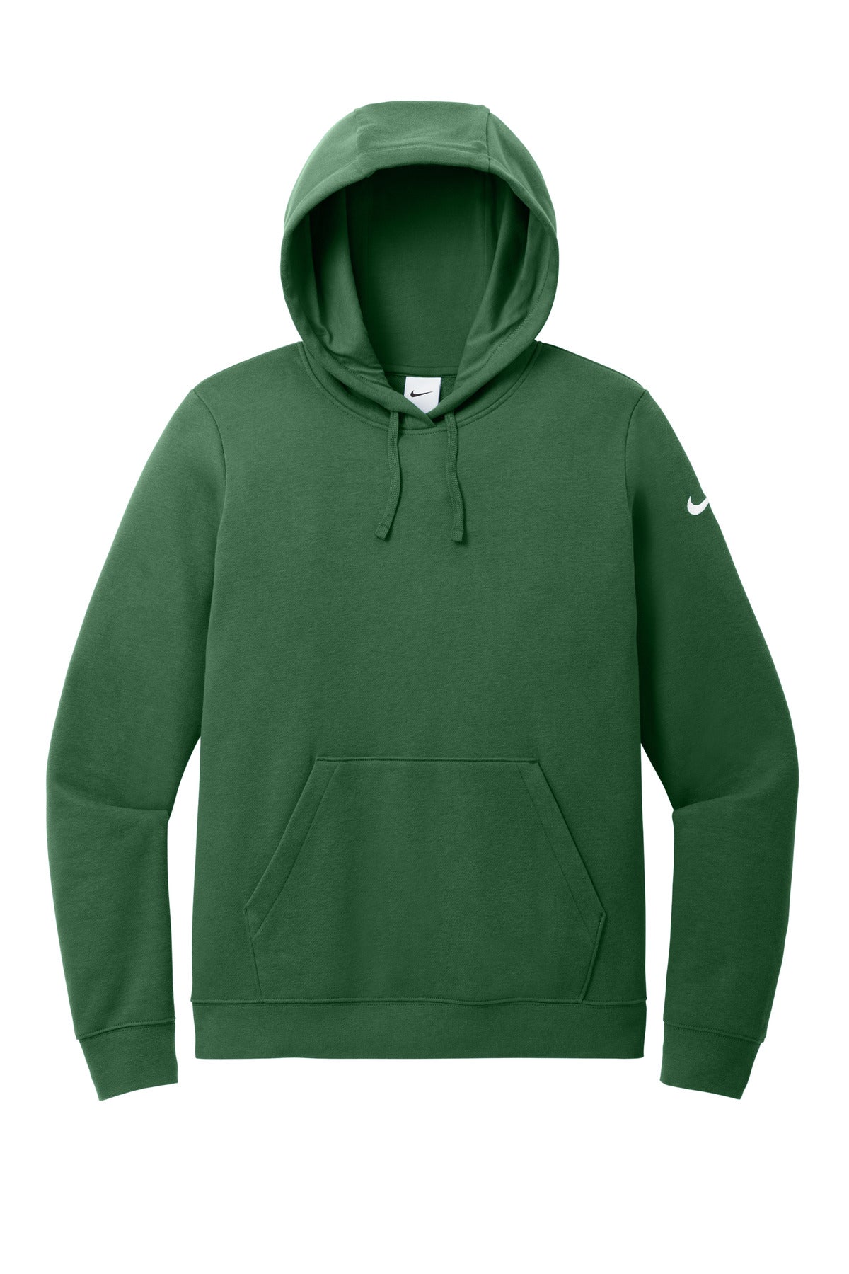 Nike Women's Club Fleece Sleeve Swoosh Pullover Hoodie NKFD9889