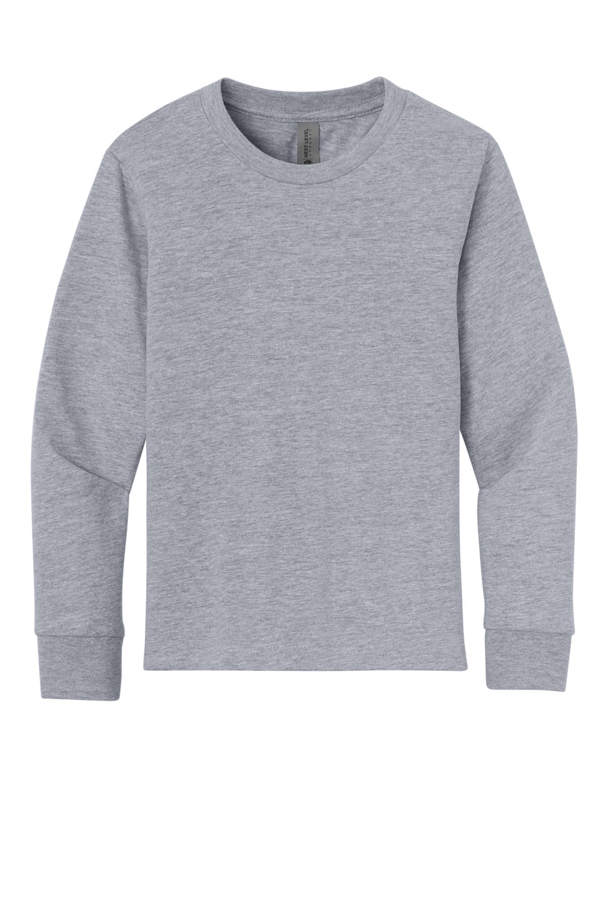 Next Level Apparel Youth Cotton Long Sleeve Tee NL3311