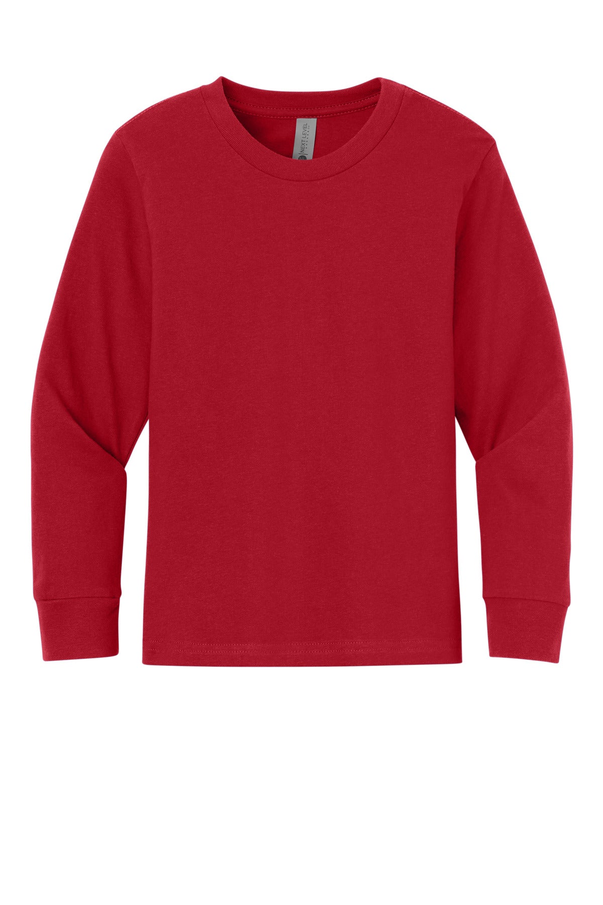 Next Level Apparel Youth Cotton Long Sleeve Tee NL3311