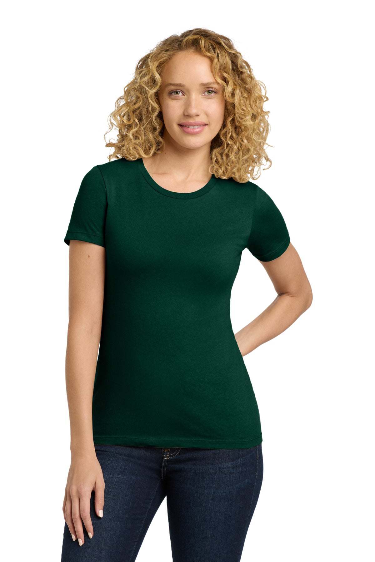 Next Level Apparel Women's Cotton Tee. NL3900