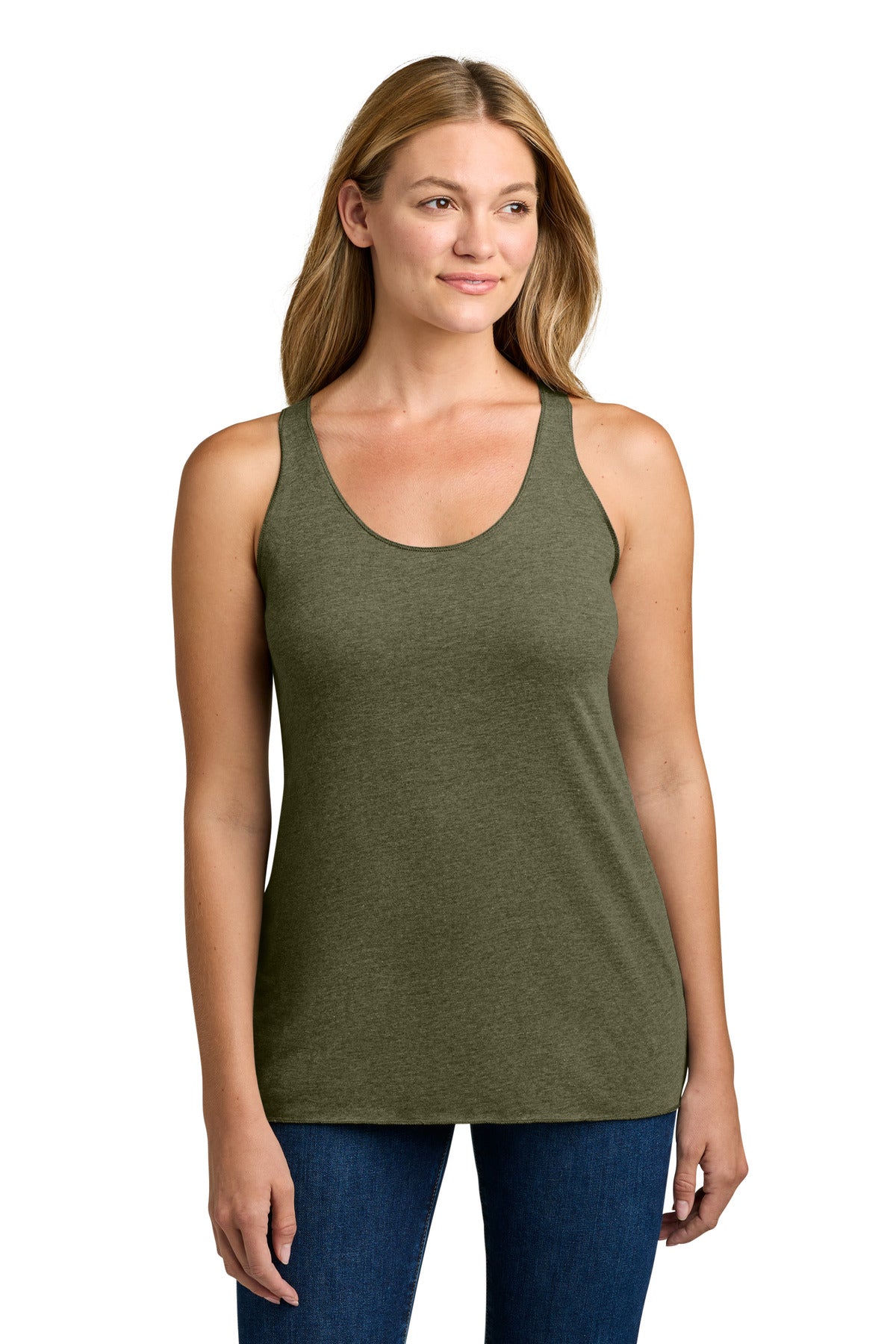 Next Level Apparel Women's Tri-Blend Racerback Tank. NL6733