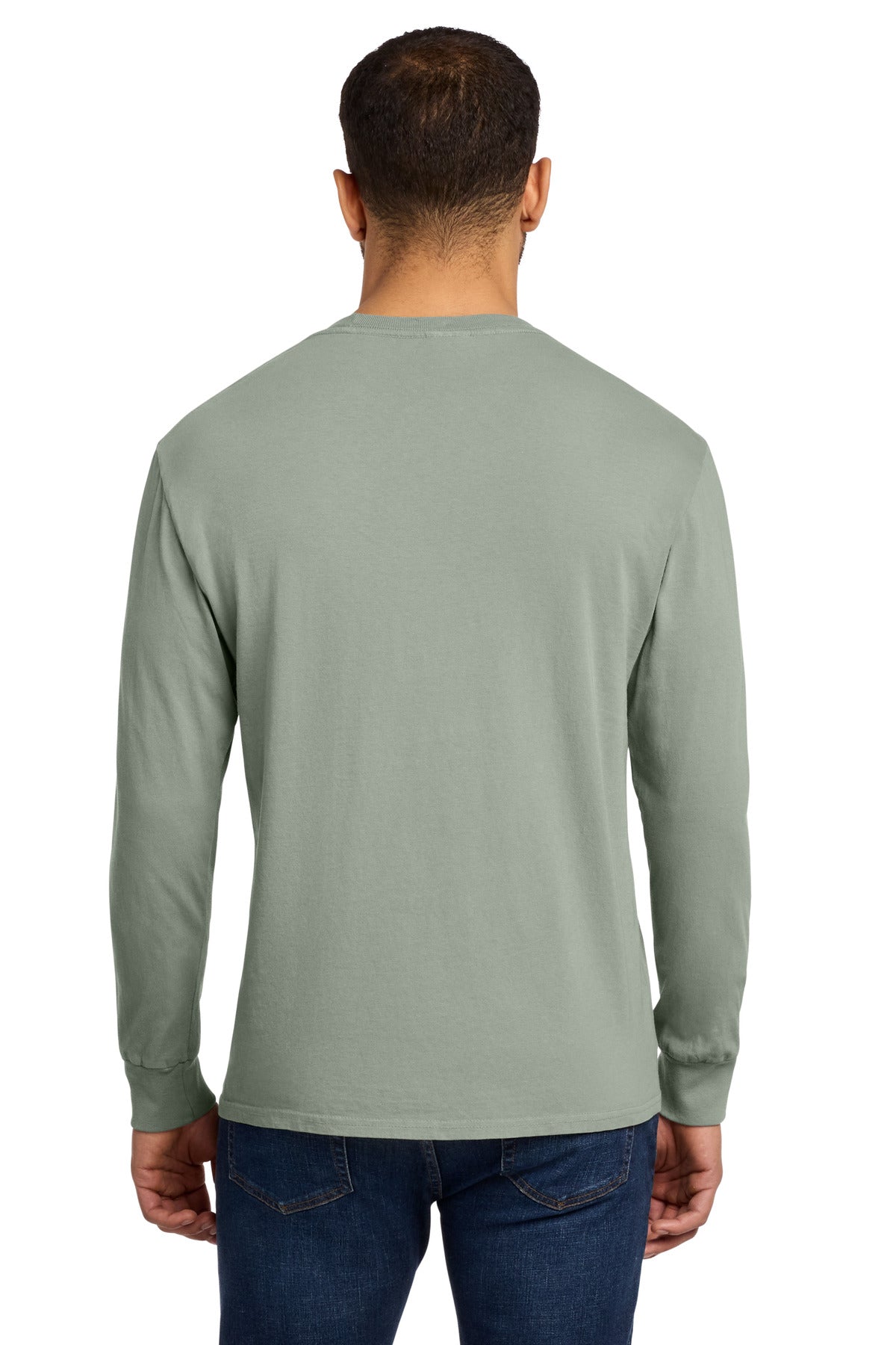 Port & Co Beach Wash Garment-Dyed Long Sleeve Tee PC099LS