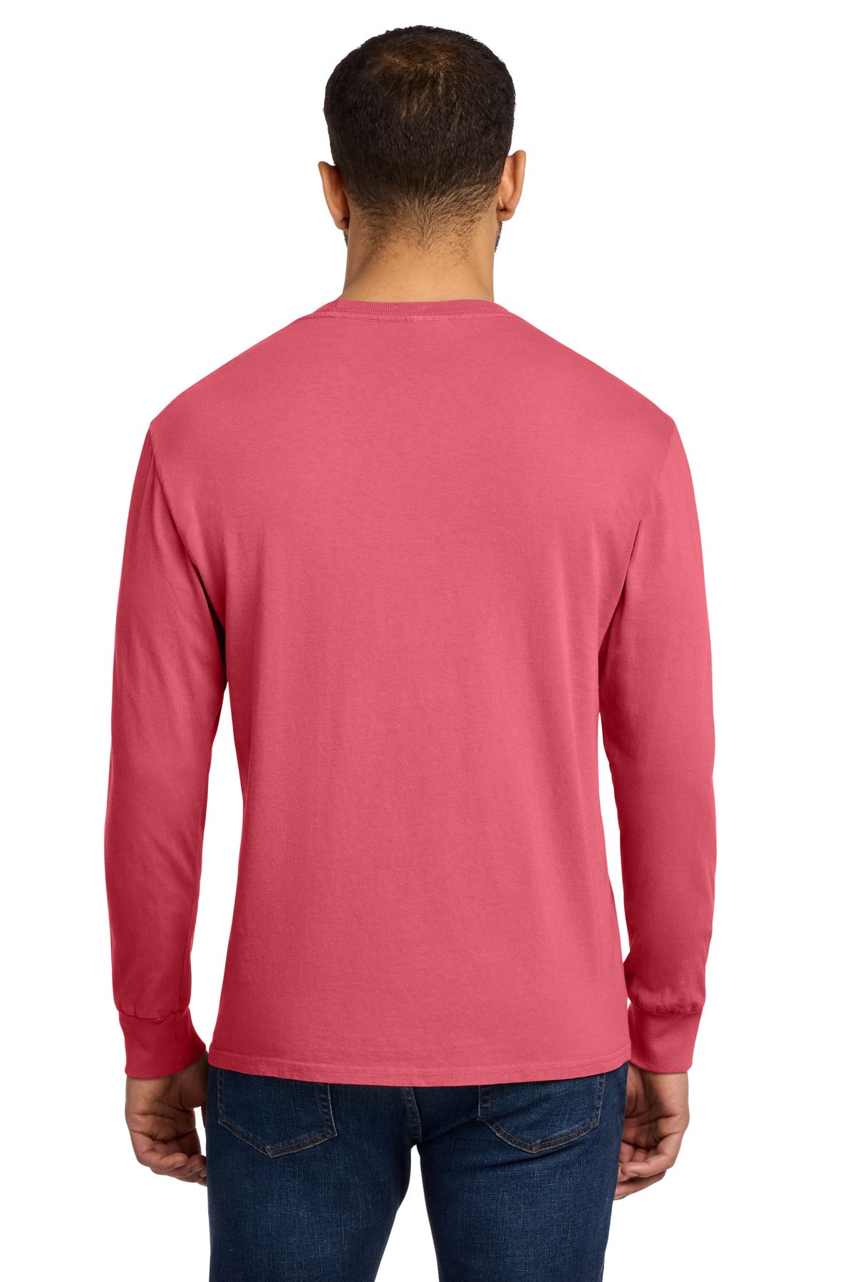 Port & Co Beach Wash Garment-Dyed Long Sleeve Tee PC099LS