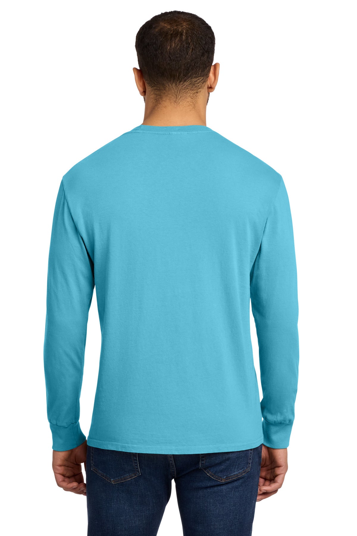 Port & Co Beach Wash Garment-Dyed Long Sleeve Tee PC099LS