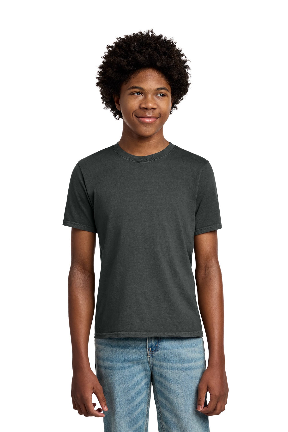 Port & Co Youth Beach Wash Garment-Dyed Tee. PC099Y