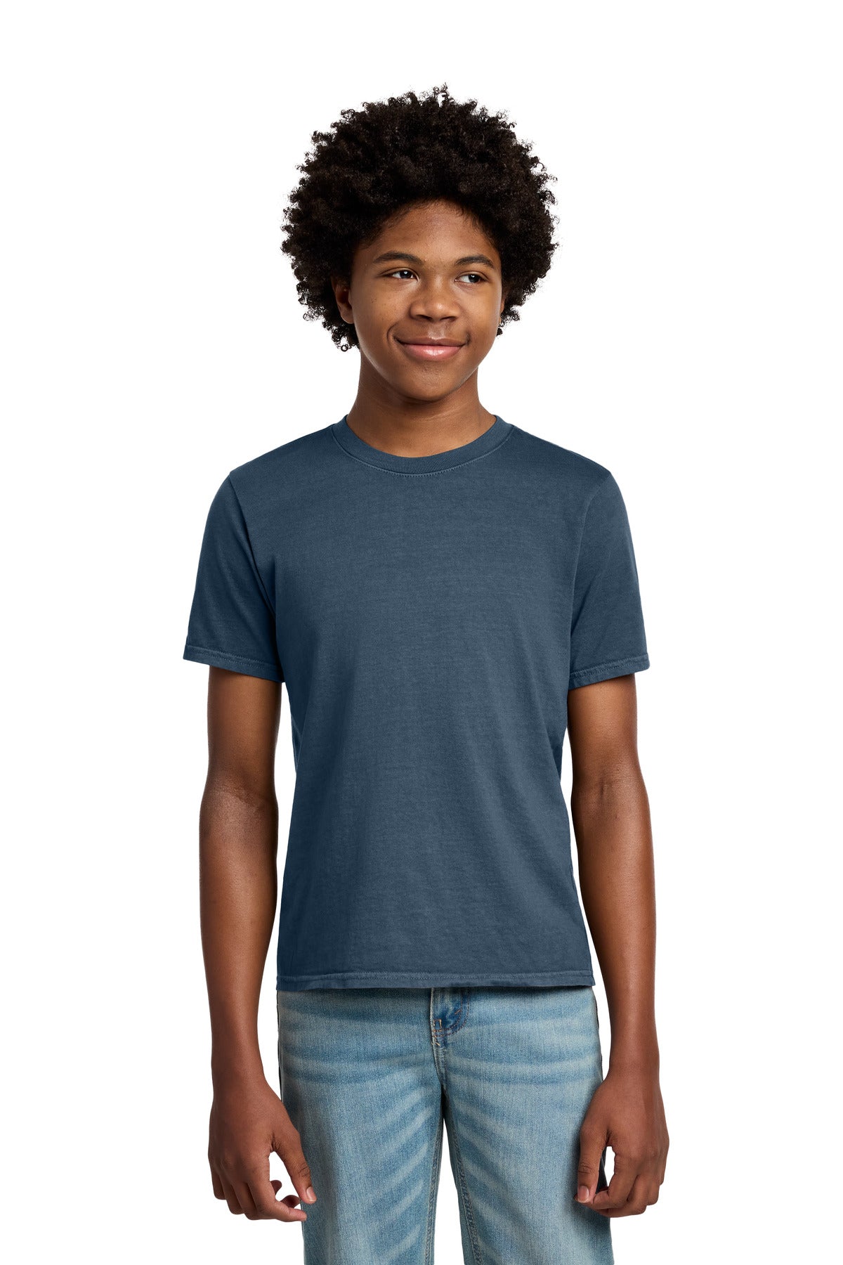 Port & Co Youth Beach Wash Garment-Dyed Tee. PC099Y