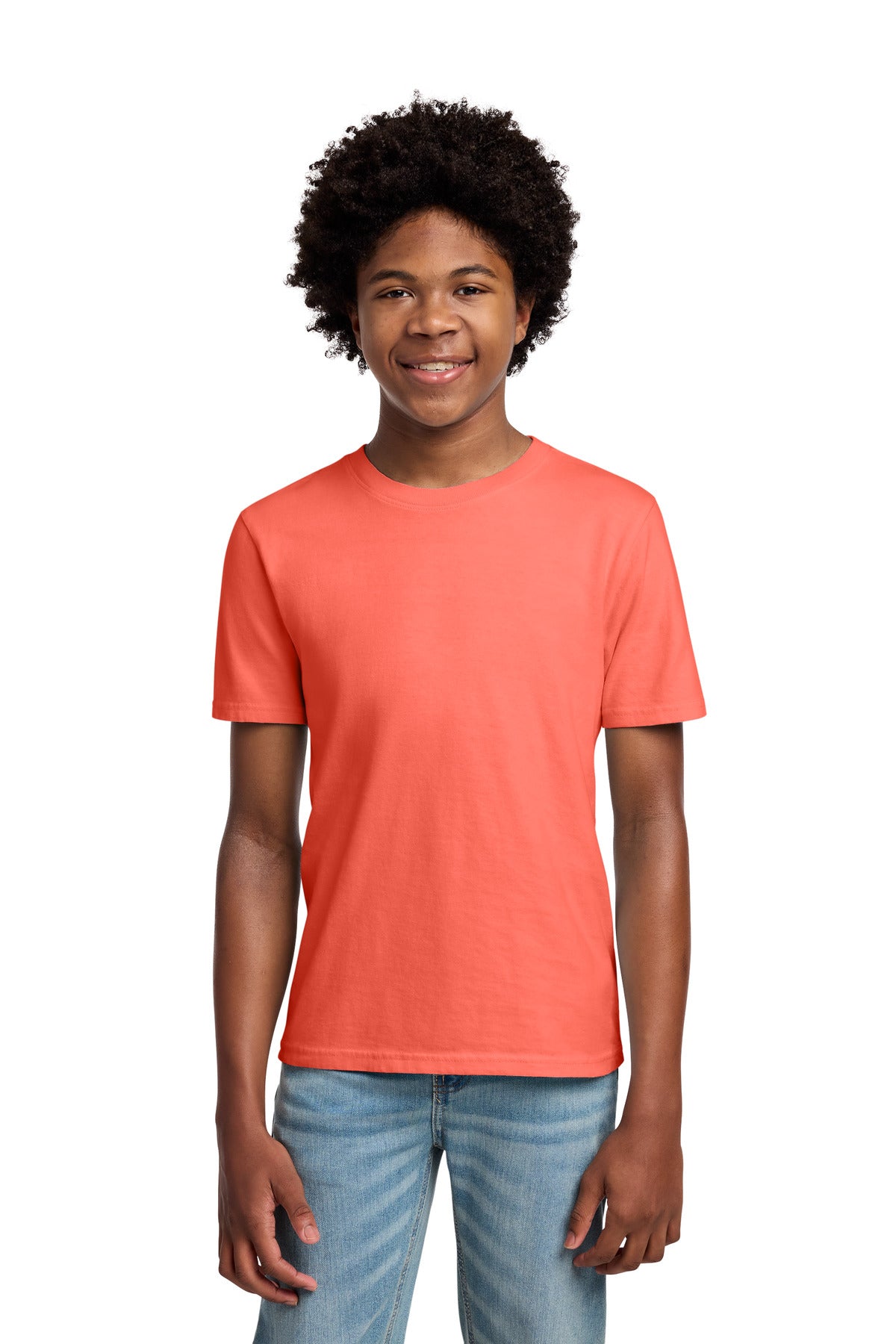 Port & Co Youth Beach Wash Garment-Dyed Tee. PC099Y