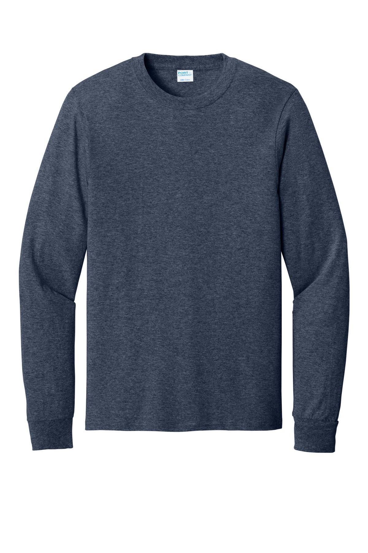Port & Co Long Sleeve Core Cotton Tee. PC54LS