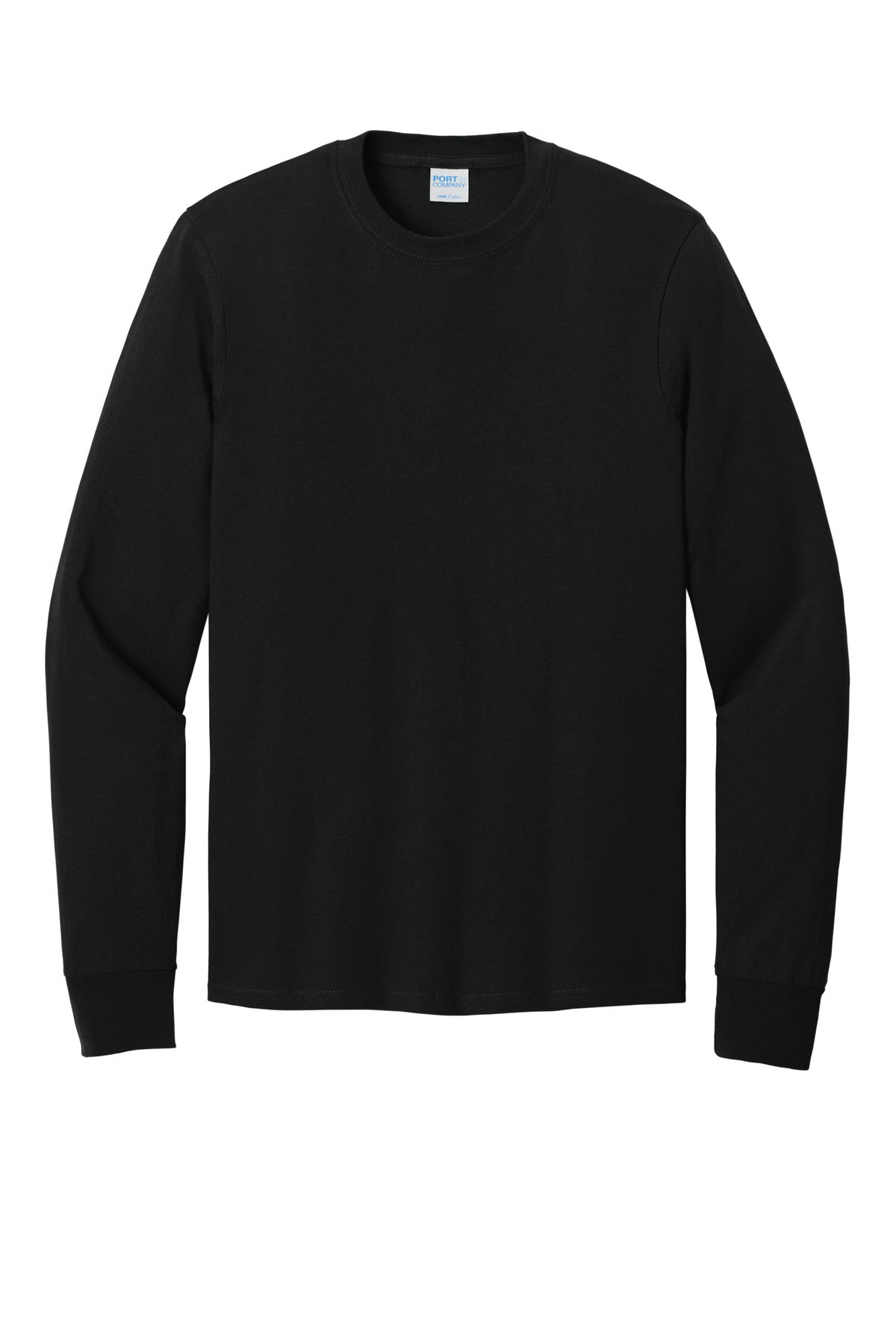 Port & Co Long Sleeve Core Cotton Tee. PC54LS