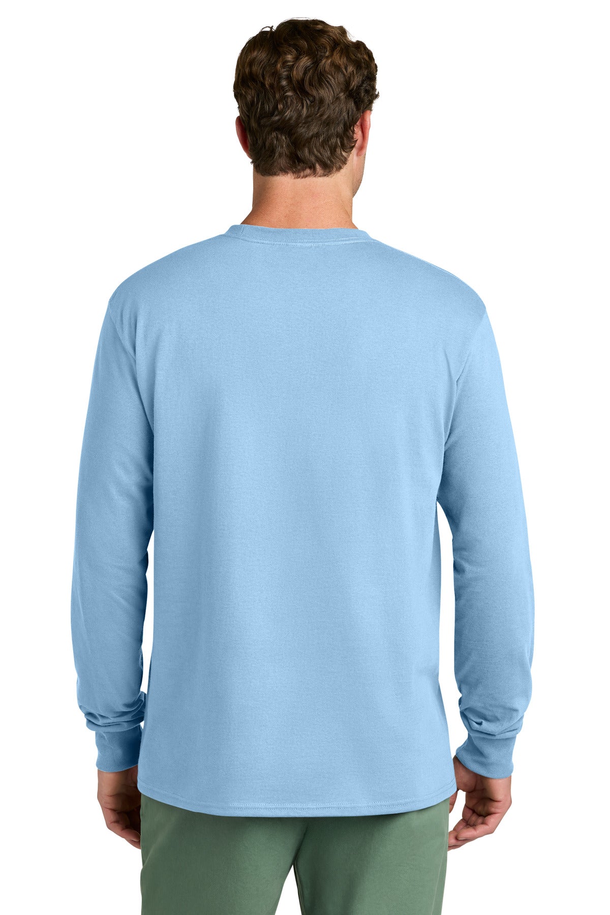 Port & Co Long Sleeve Core Cotton Tee. PC54LS