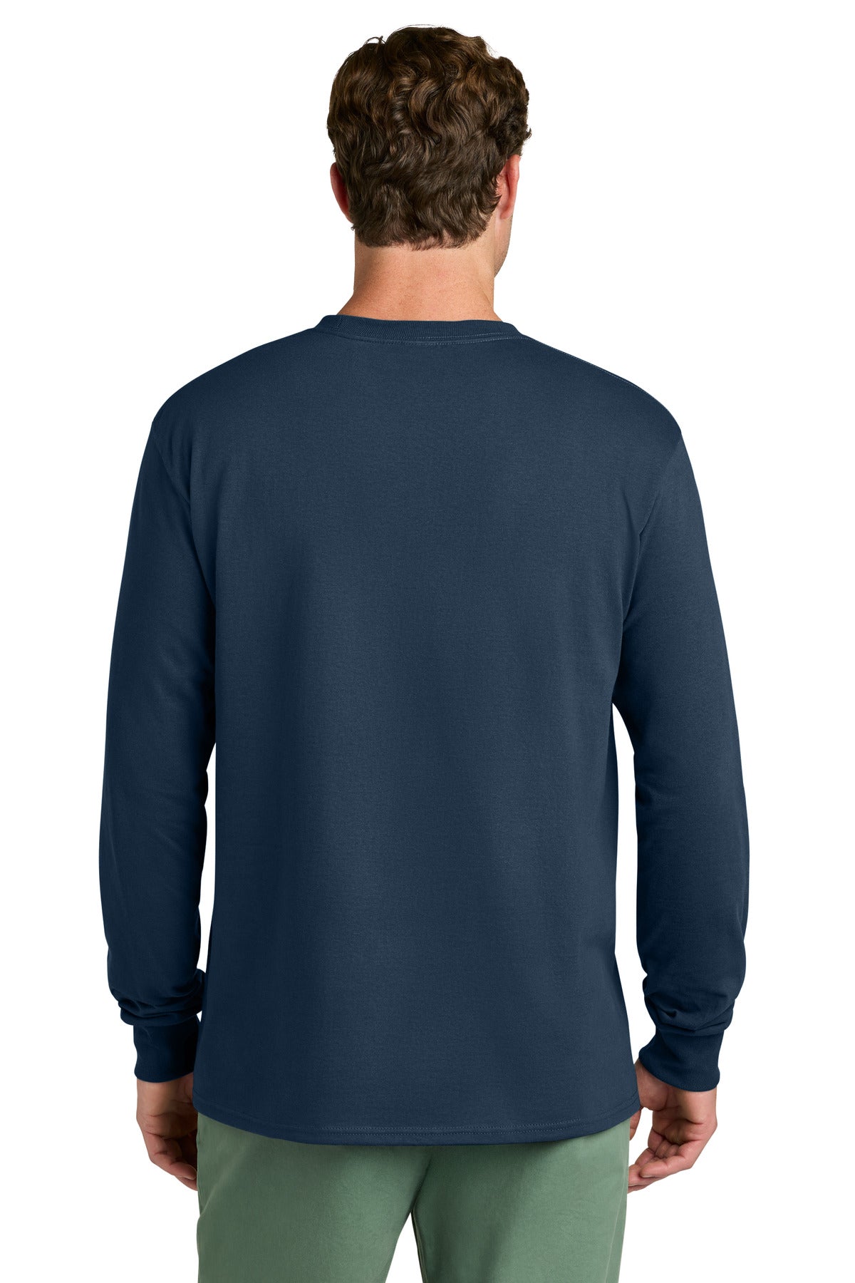 Port & Co Long Sleeve Core Cotton Tee. PC54LS